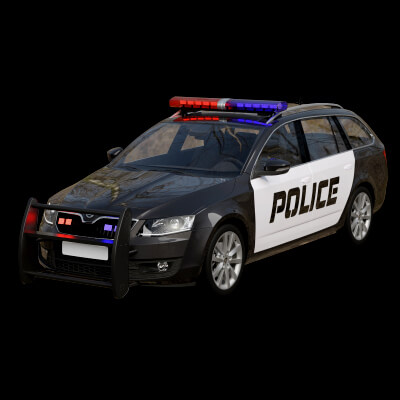 Police Skoda Octavia