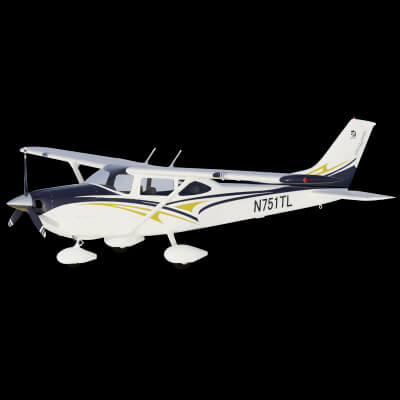 High Wing Propeller Airplane