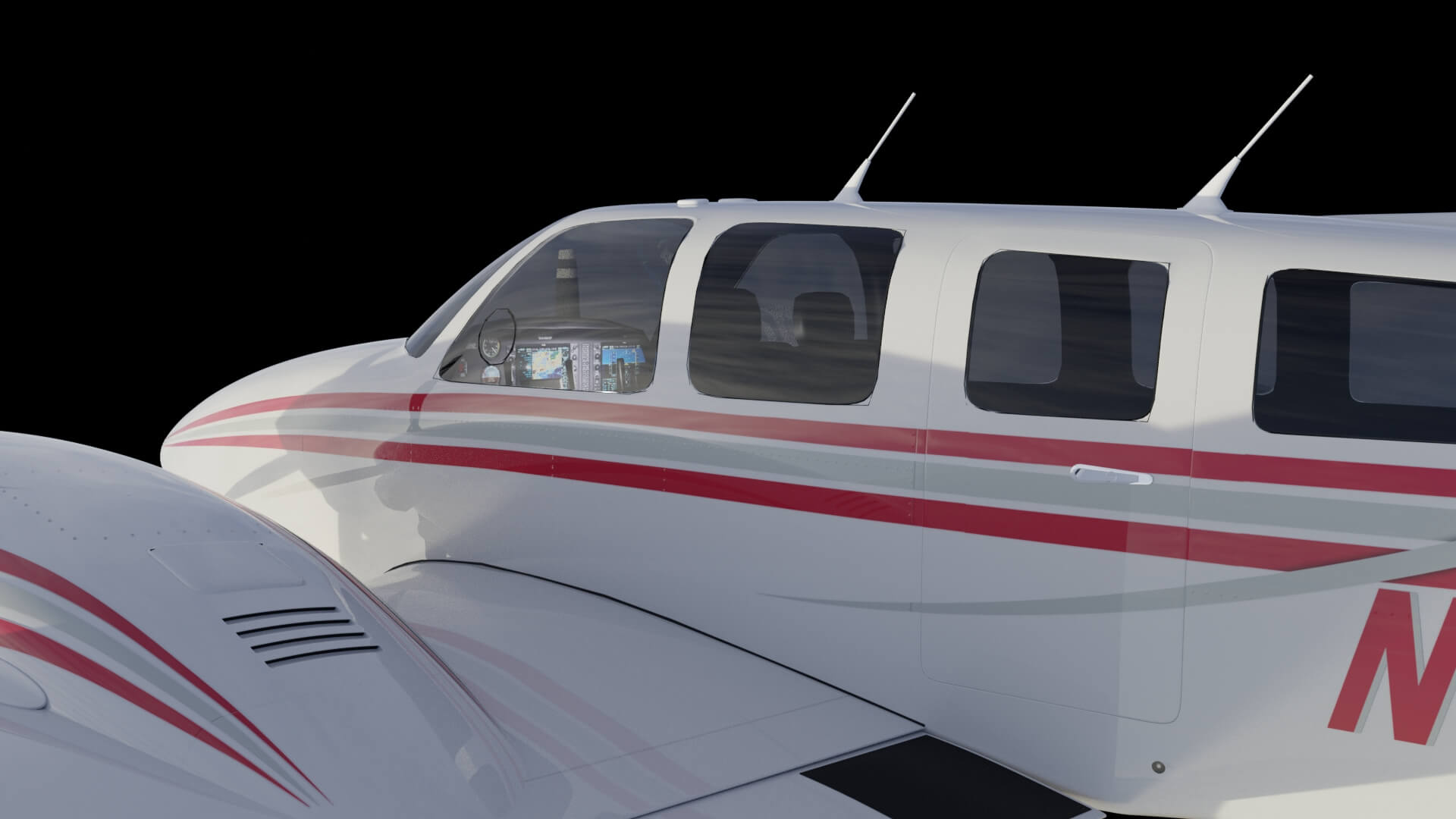 Twin-Engine Executive Utility Aircraft 3D Model