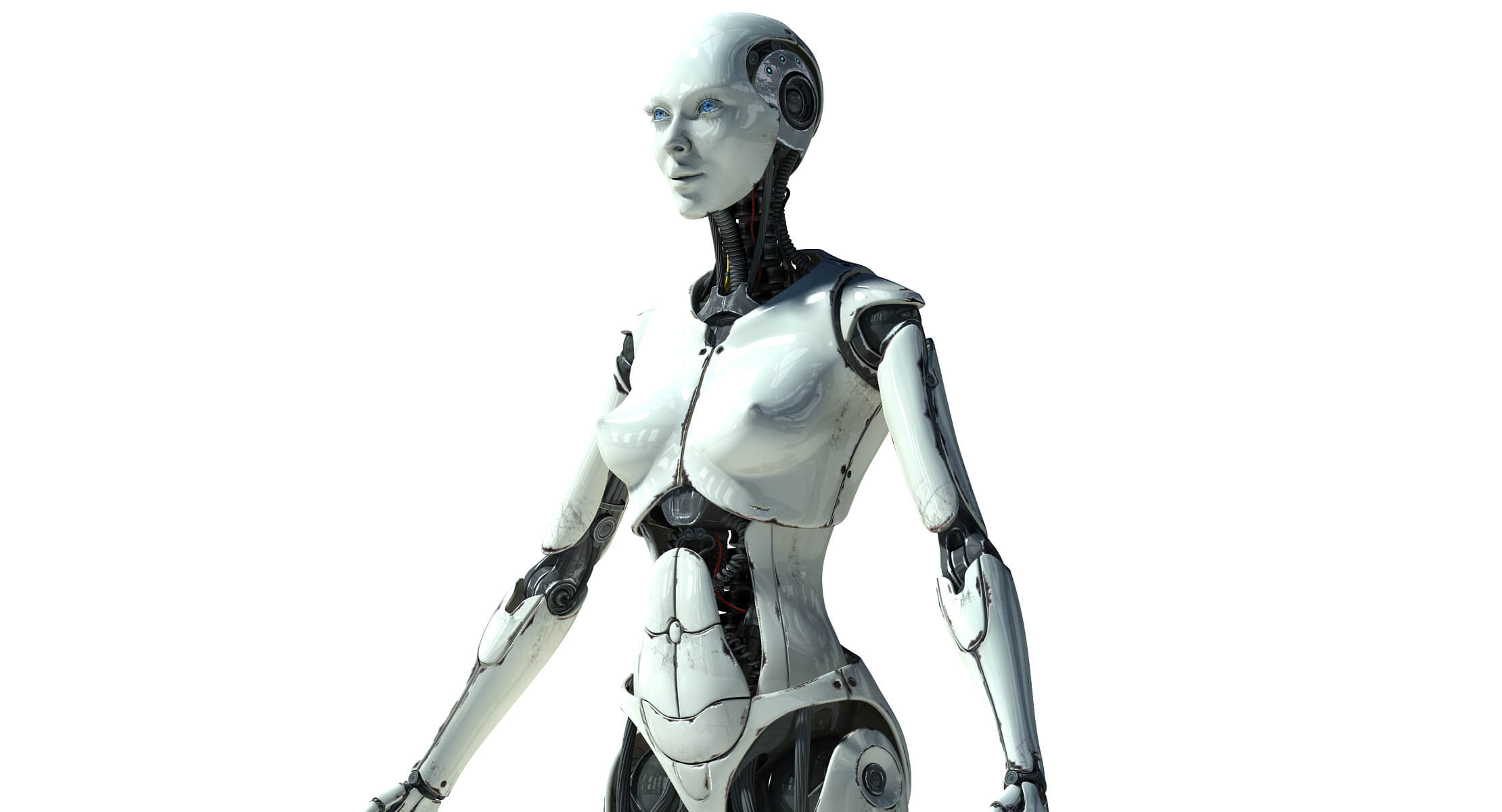 Elettra Cyborg Female 3D Model