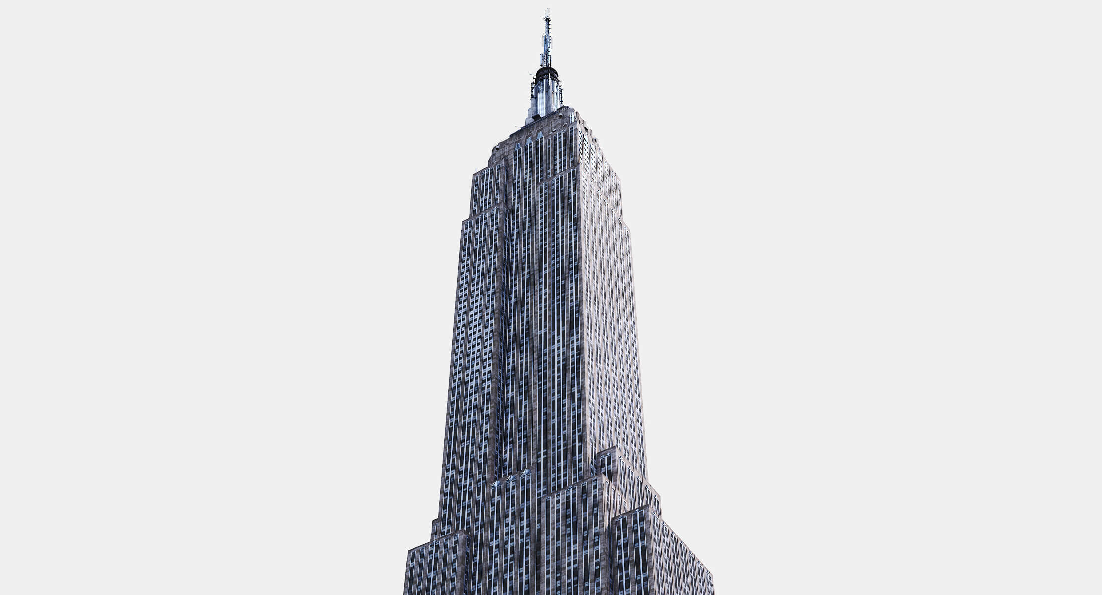 Empire State Building PBR 3D Model