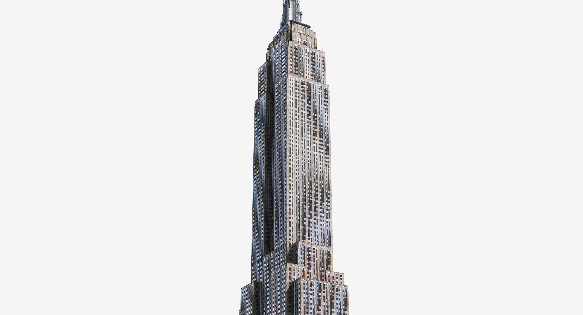 Empire State Building PBR 3D Model