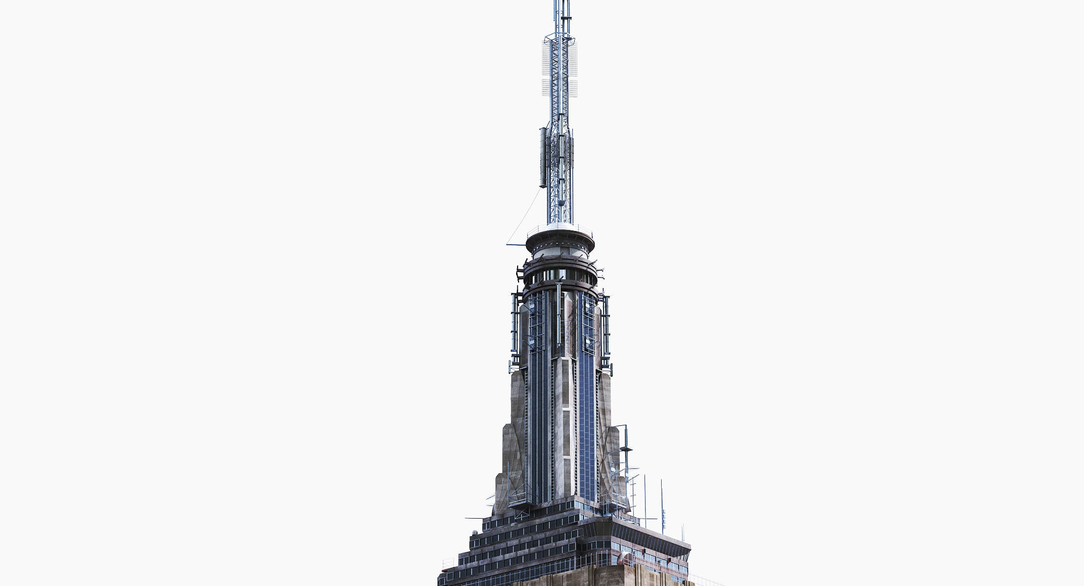 Empire State Building PBR 3D Model