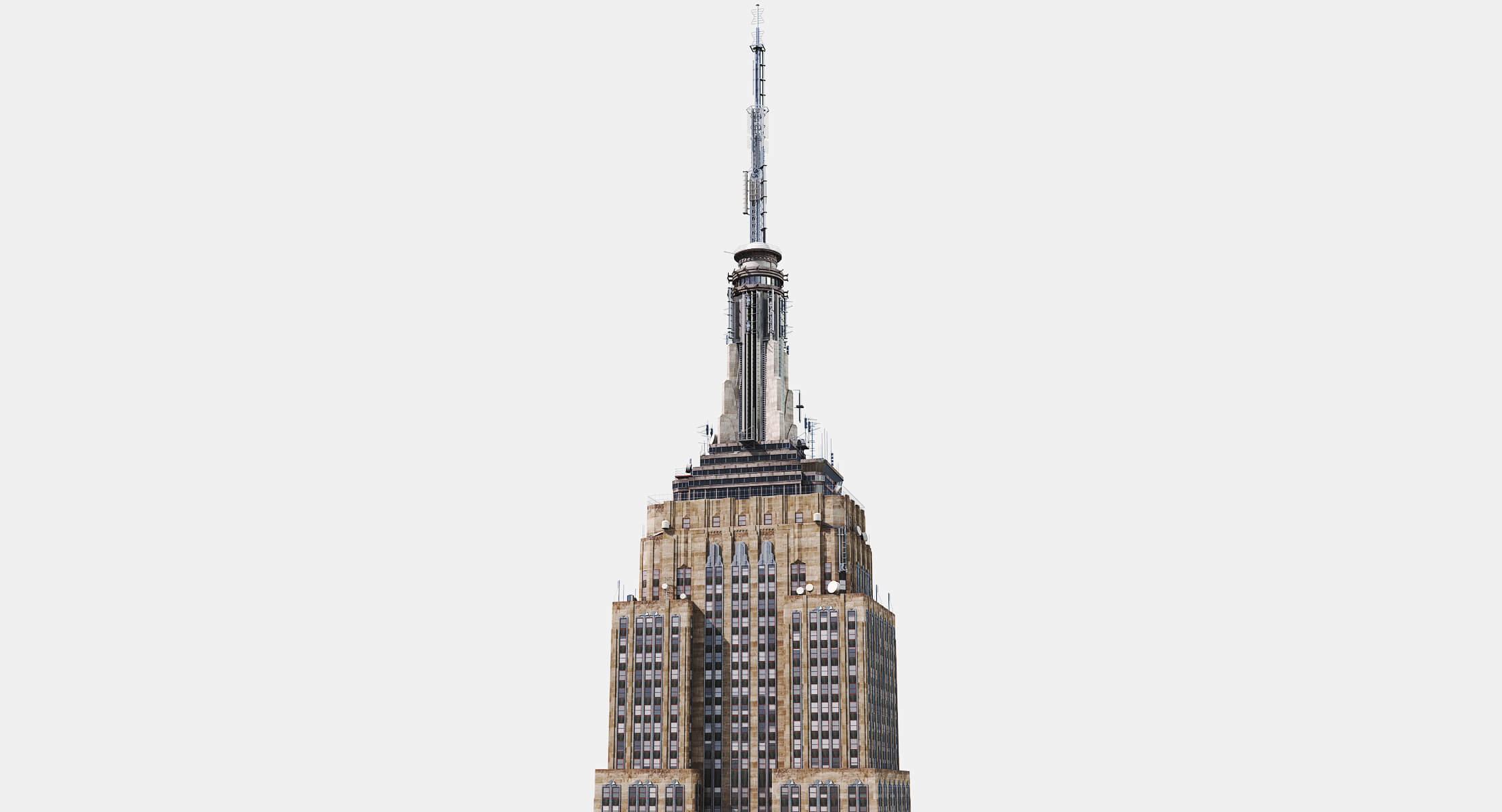 Empire State Building PBR 3D Model
