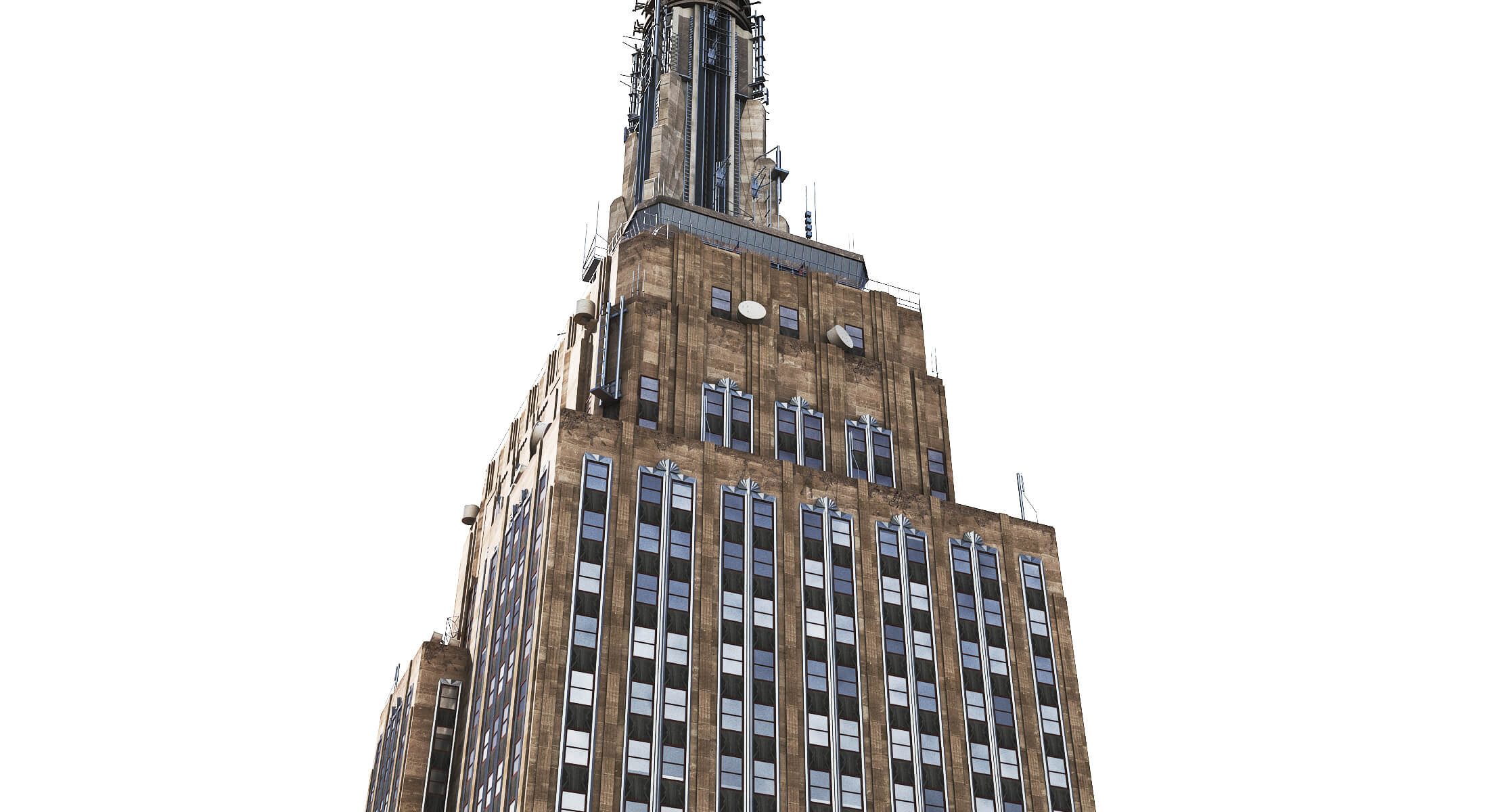 Empire State Building PBR 3D Model