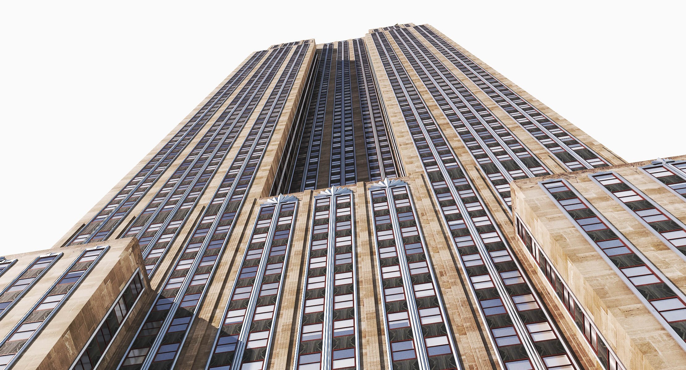 Empire State Building PBR 3D Model