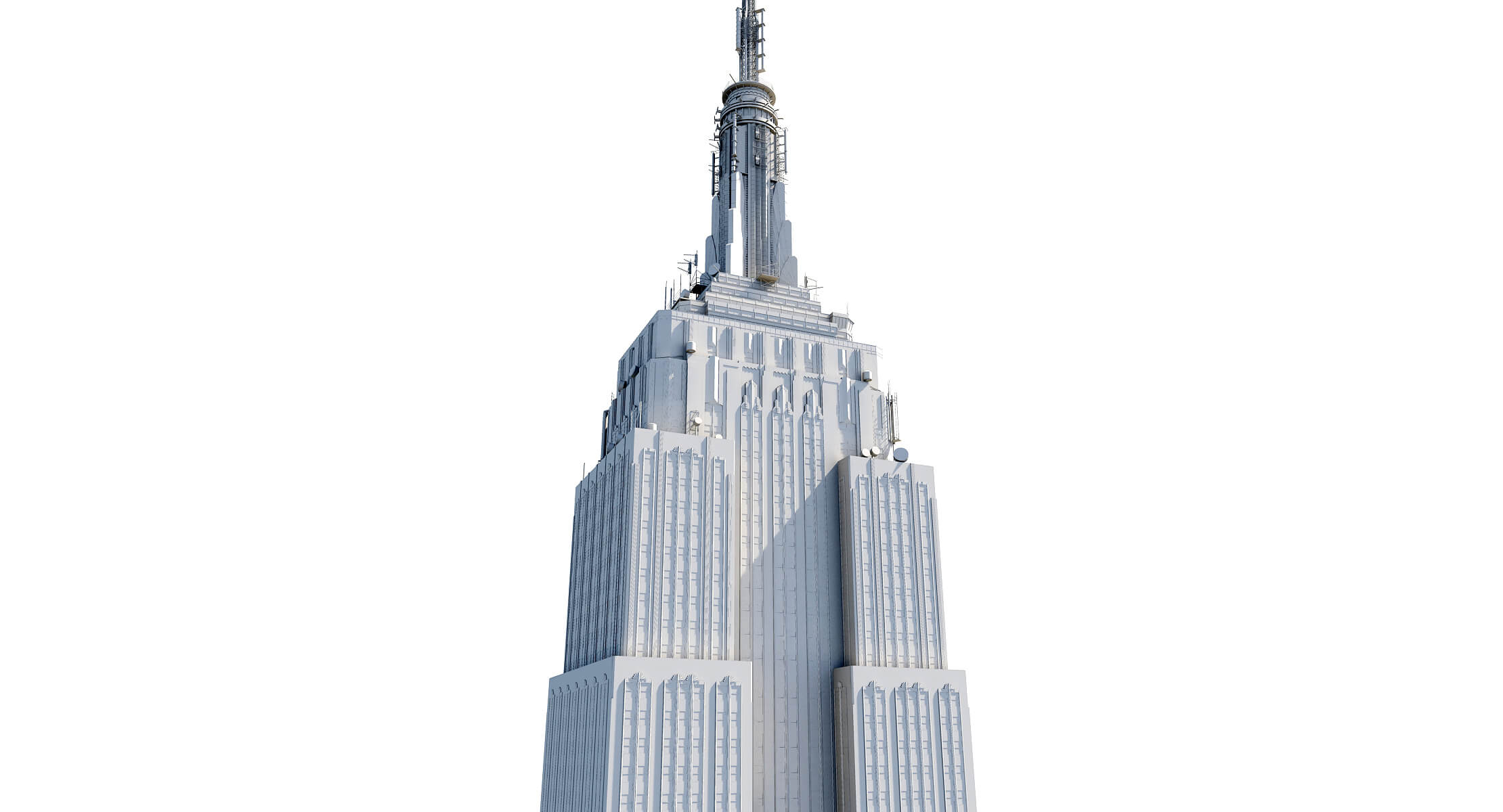 Empire State Building PBR 3D Model