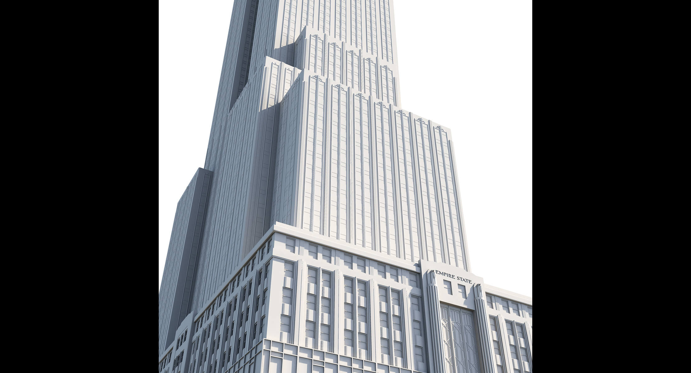 Empire State Building PBR 3D Model