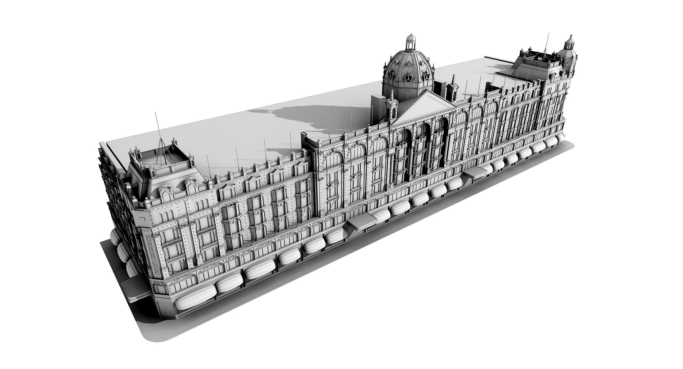 Harrods London 3D Model