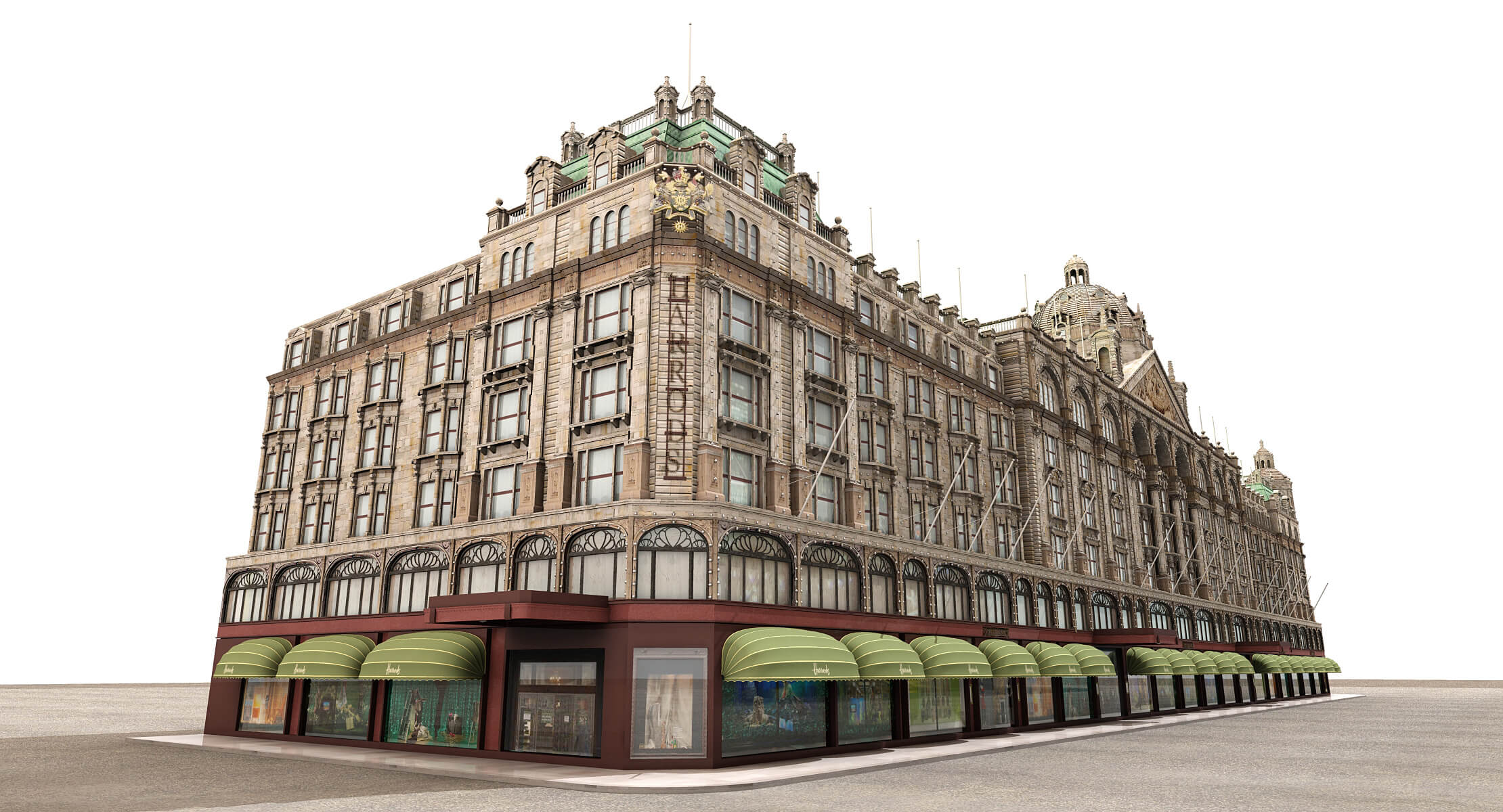 Harrods London 3D Model