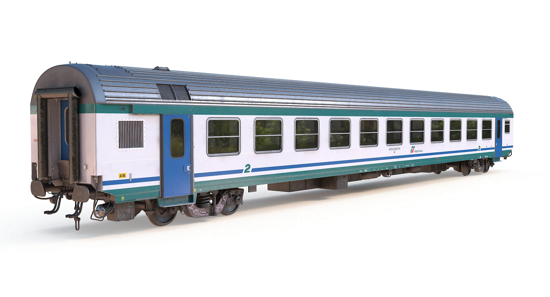 Train Carriage 3D Model