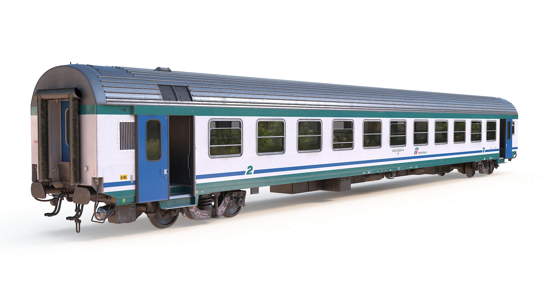 Train Carriage 3D Model