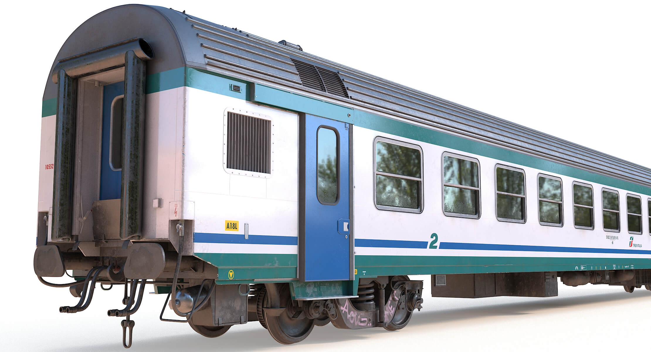 Train Carriage 3D Model