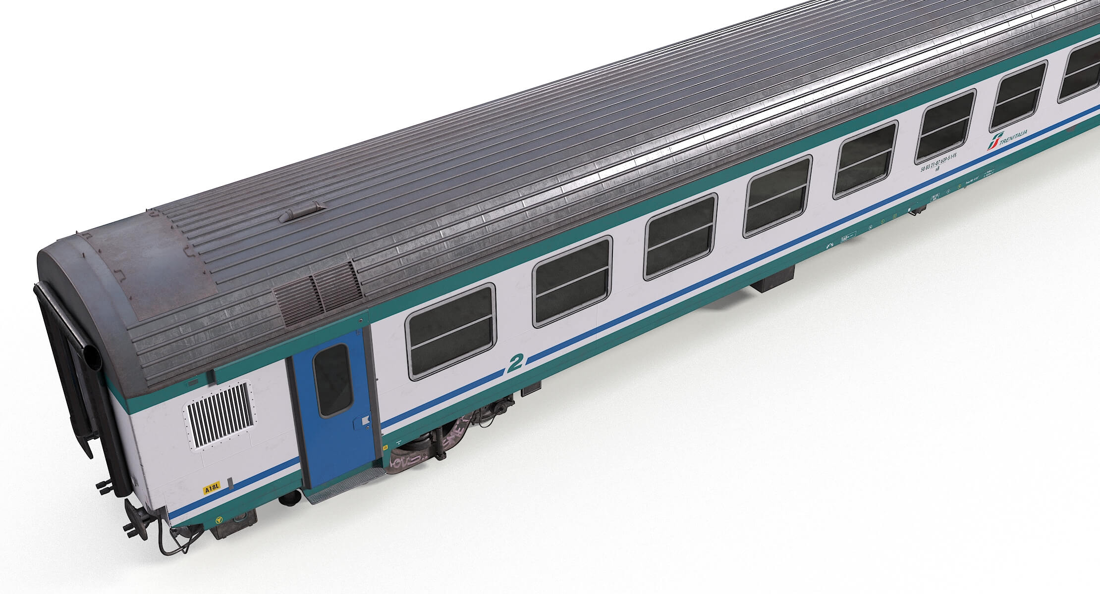 Train Carriage 3D Model