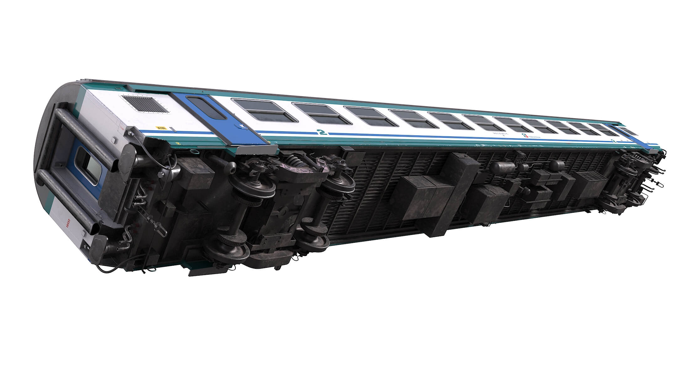 Train Carriage 3D Model