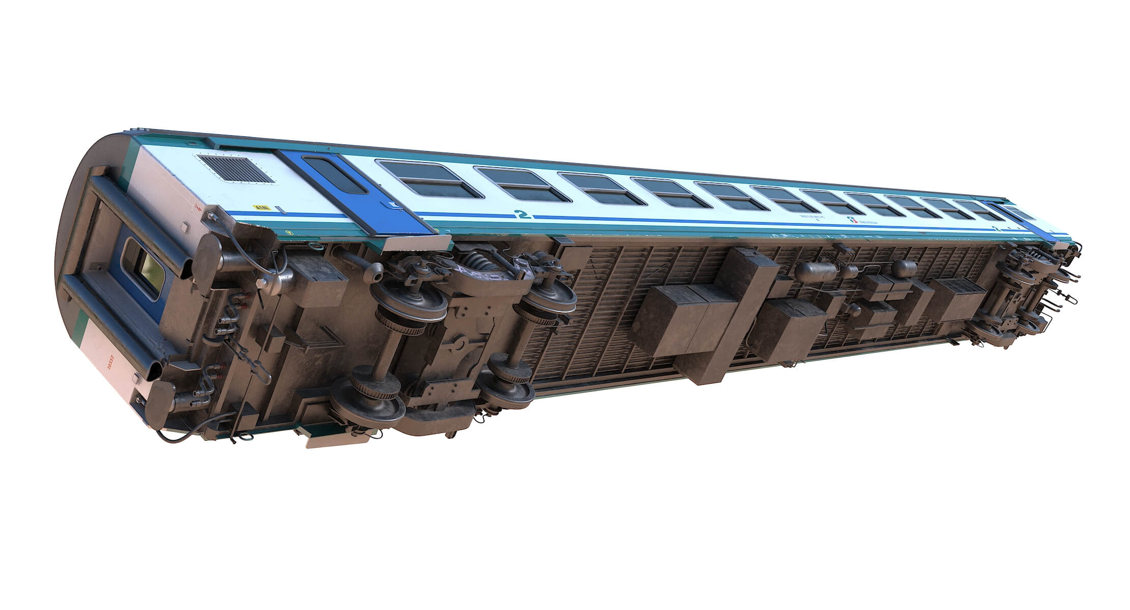 Train Carriage 3D Model