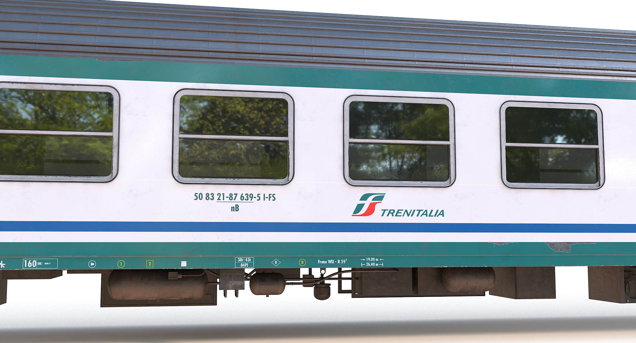 Train Carriage 3D Model