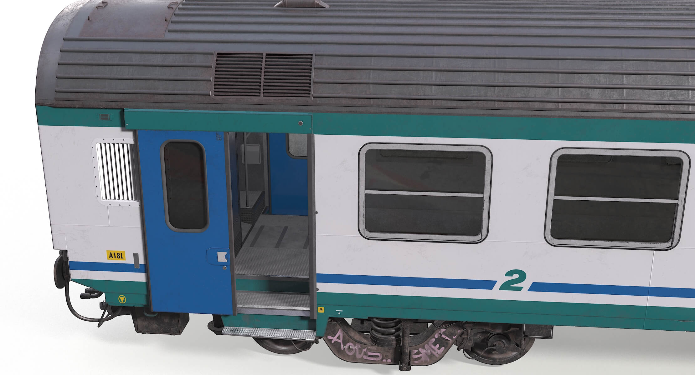 Train Carriage 3D Model