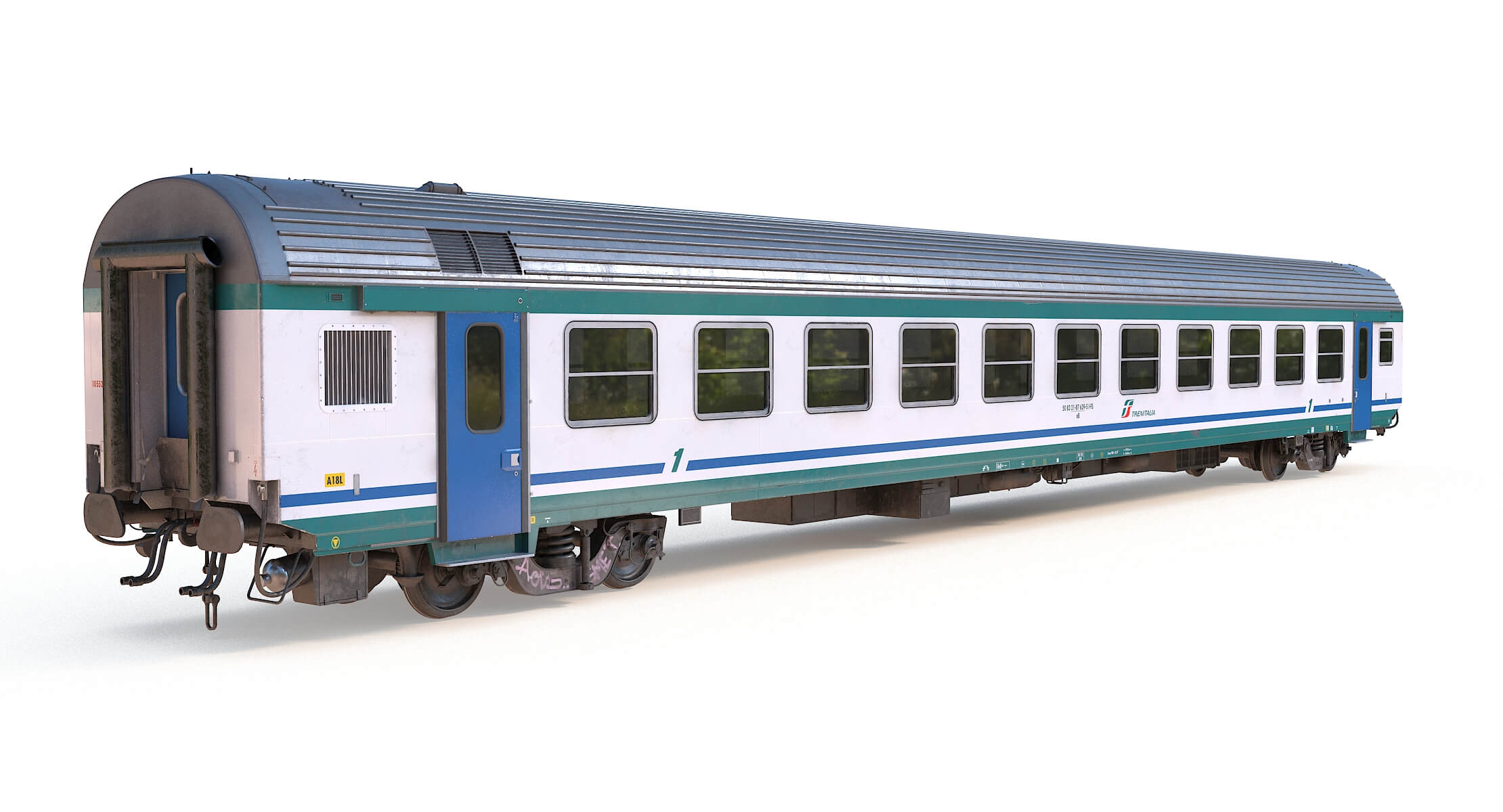 Train Carriage 3D Model