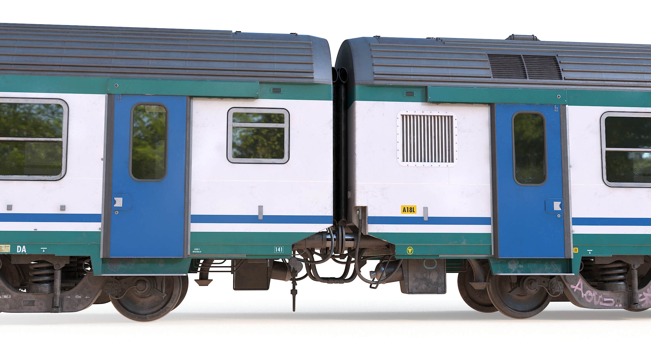 Train Carriage 3D Model
