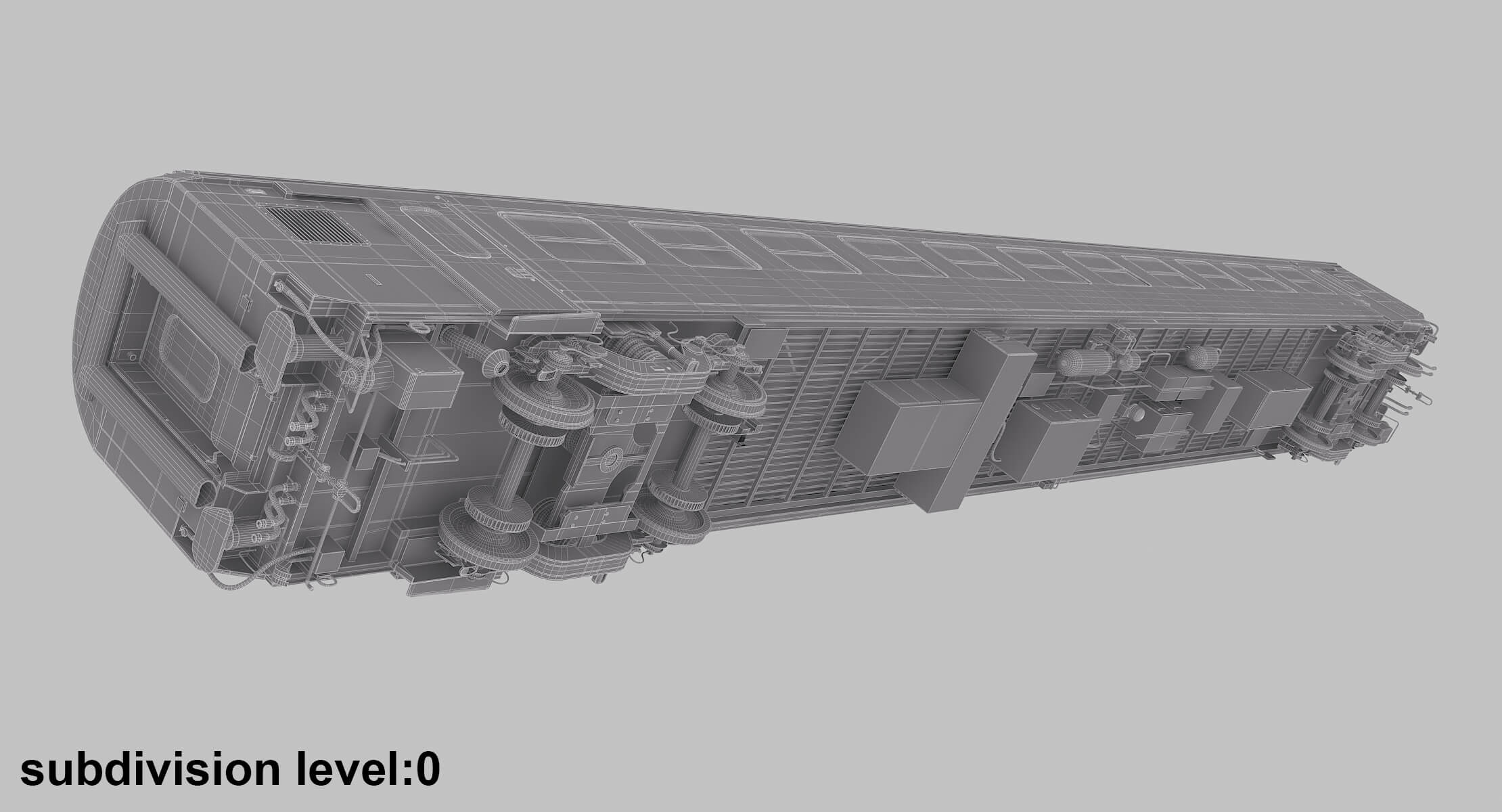 Train Carriage 3D Model