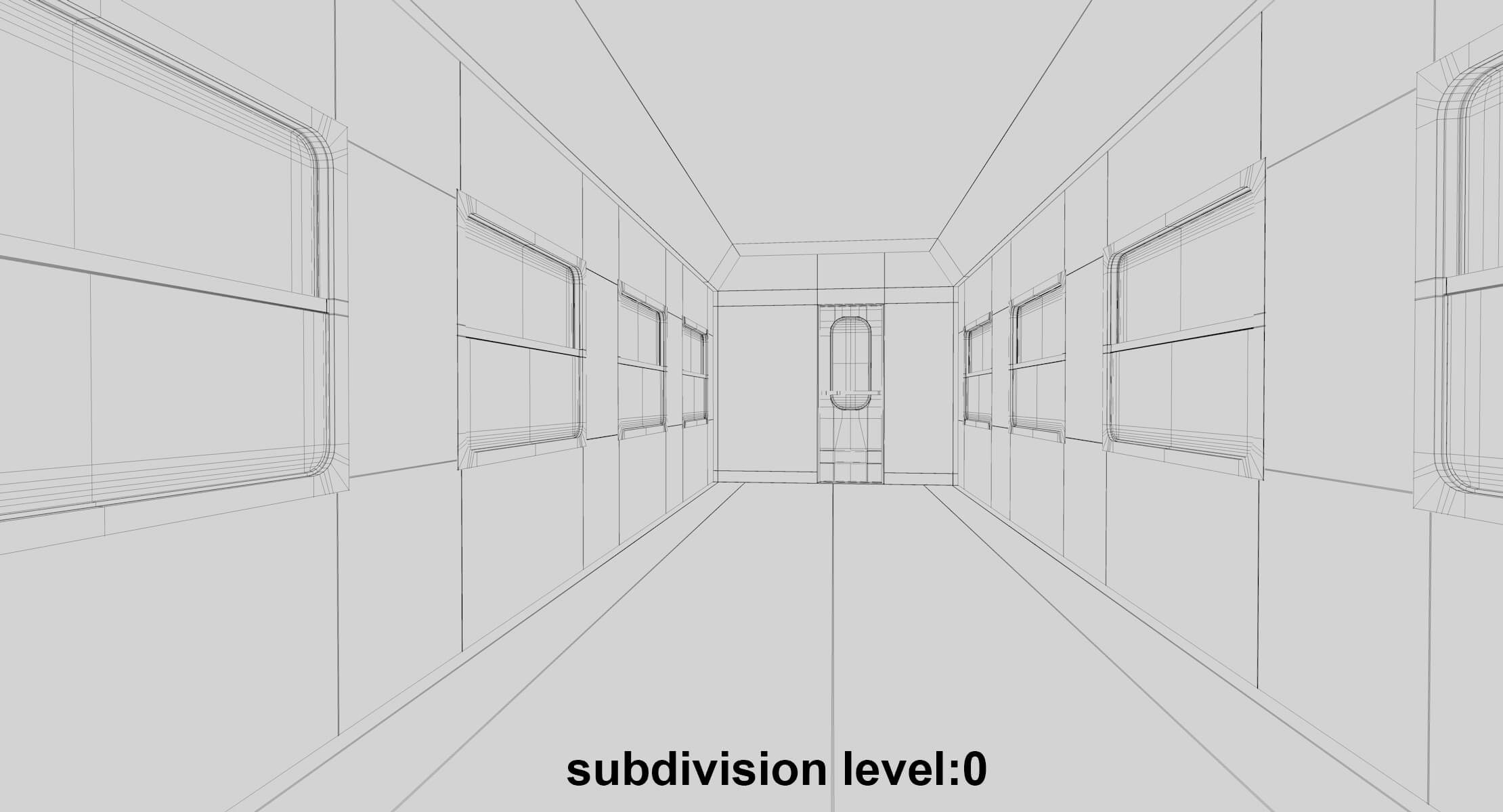 Train Carriage 3D Model