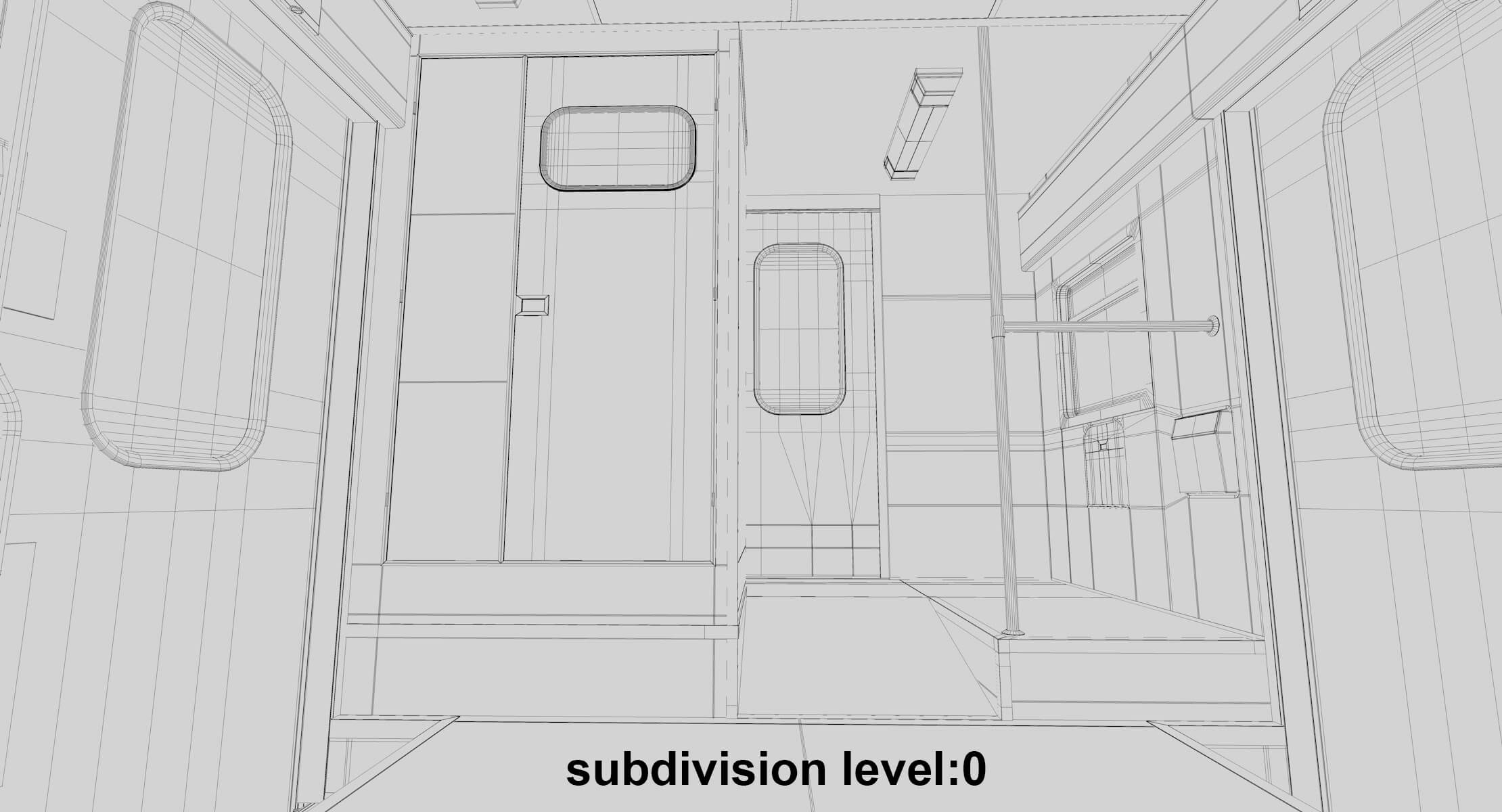 Train Carriage 3D Model