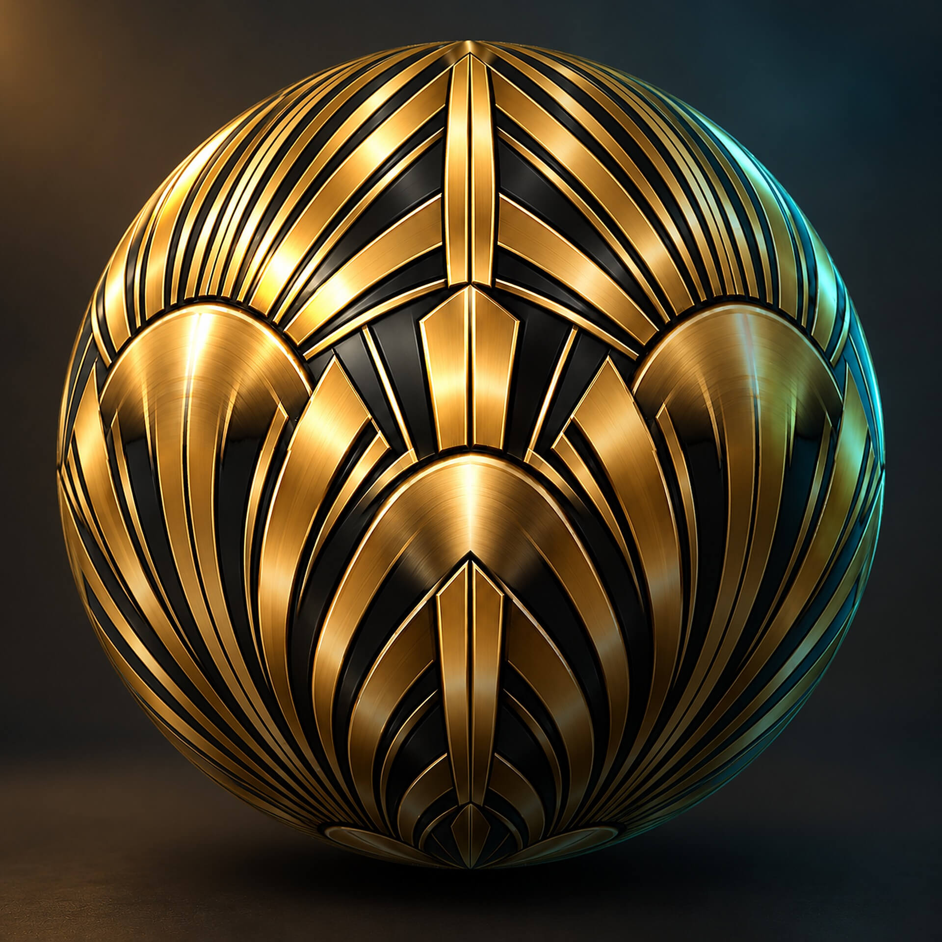 Art Deco Luxury Interiors - 20 Stylised PBR Textures 3D Texture