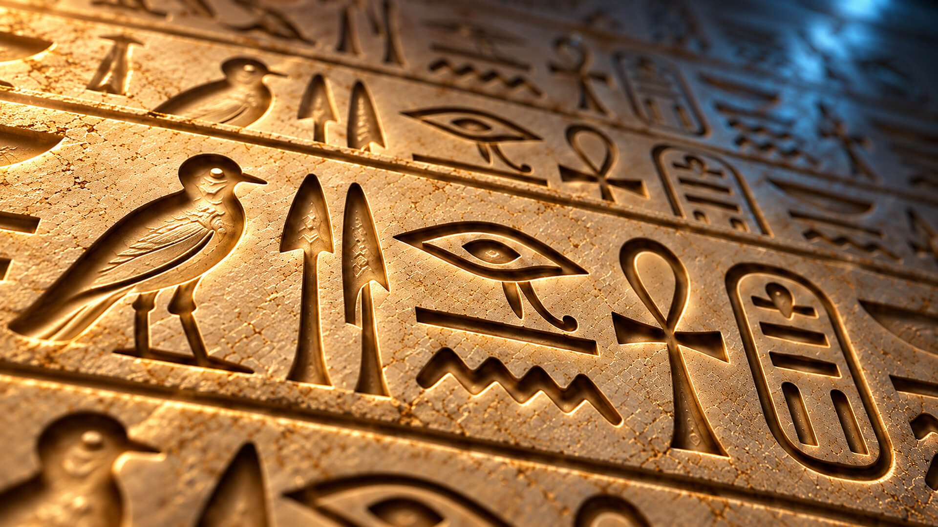 Egyptian Tomb Surfaces - 10 Stylised PBR Textures 3D Texture