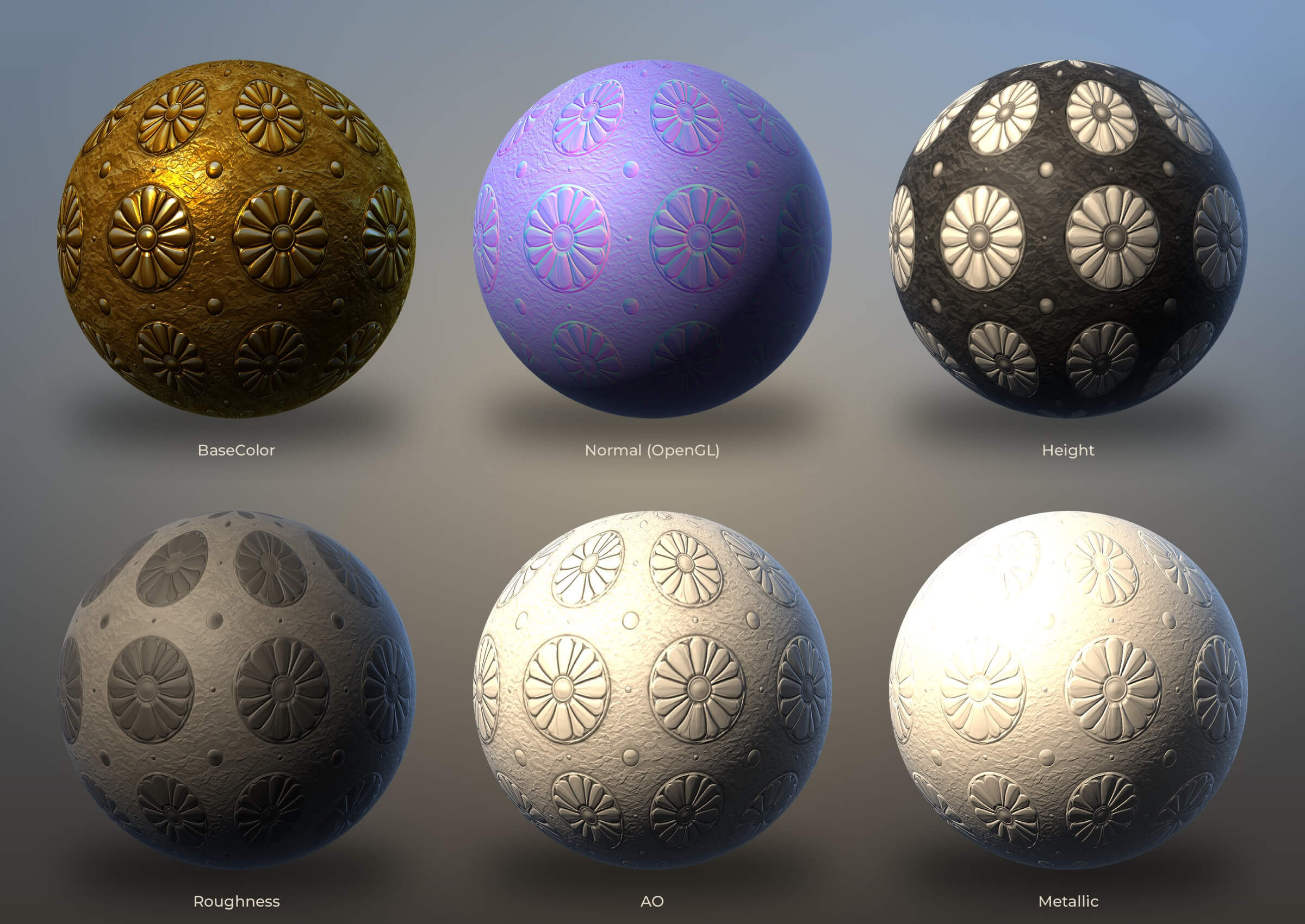 Greek Temple - 30 Stylised PBR Textures 3D Texture