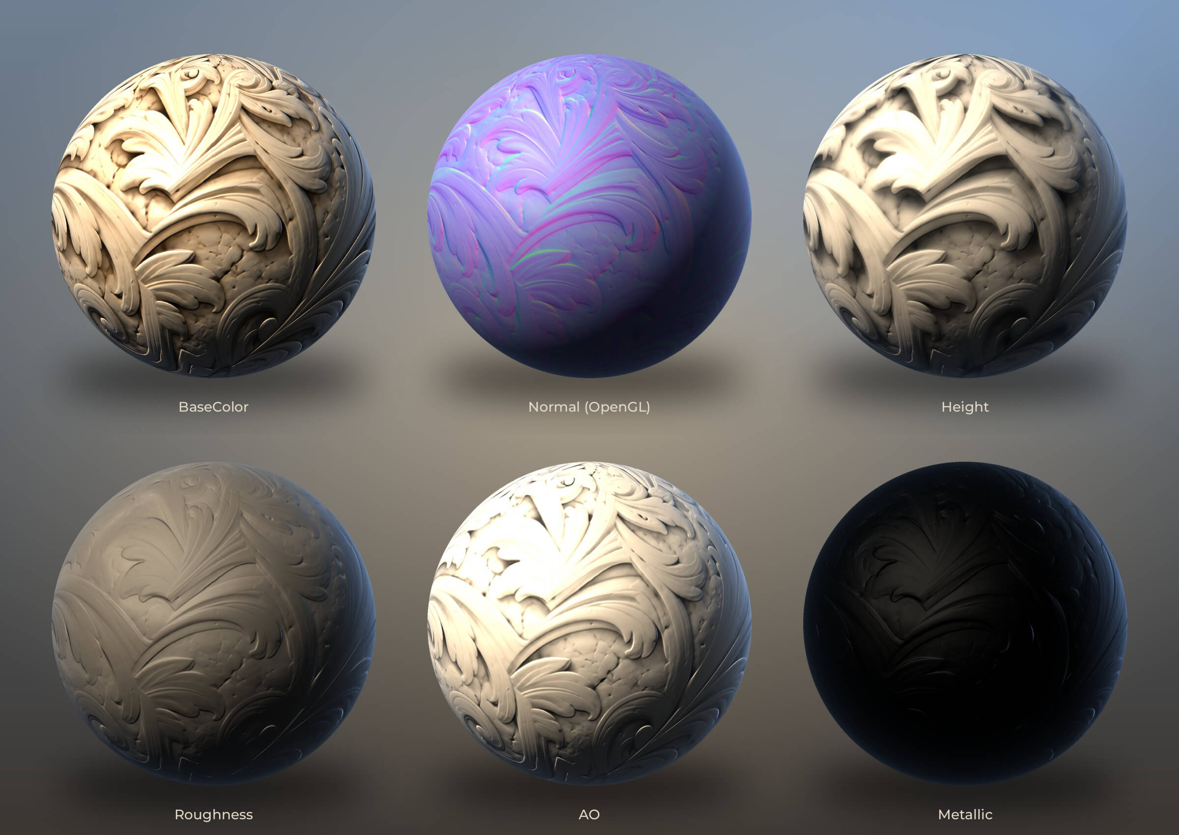 Greek Temple - 30 Stylised PBR Textures 3D Texture