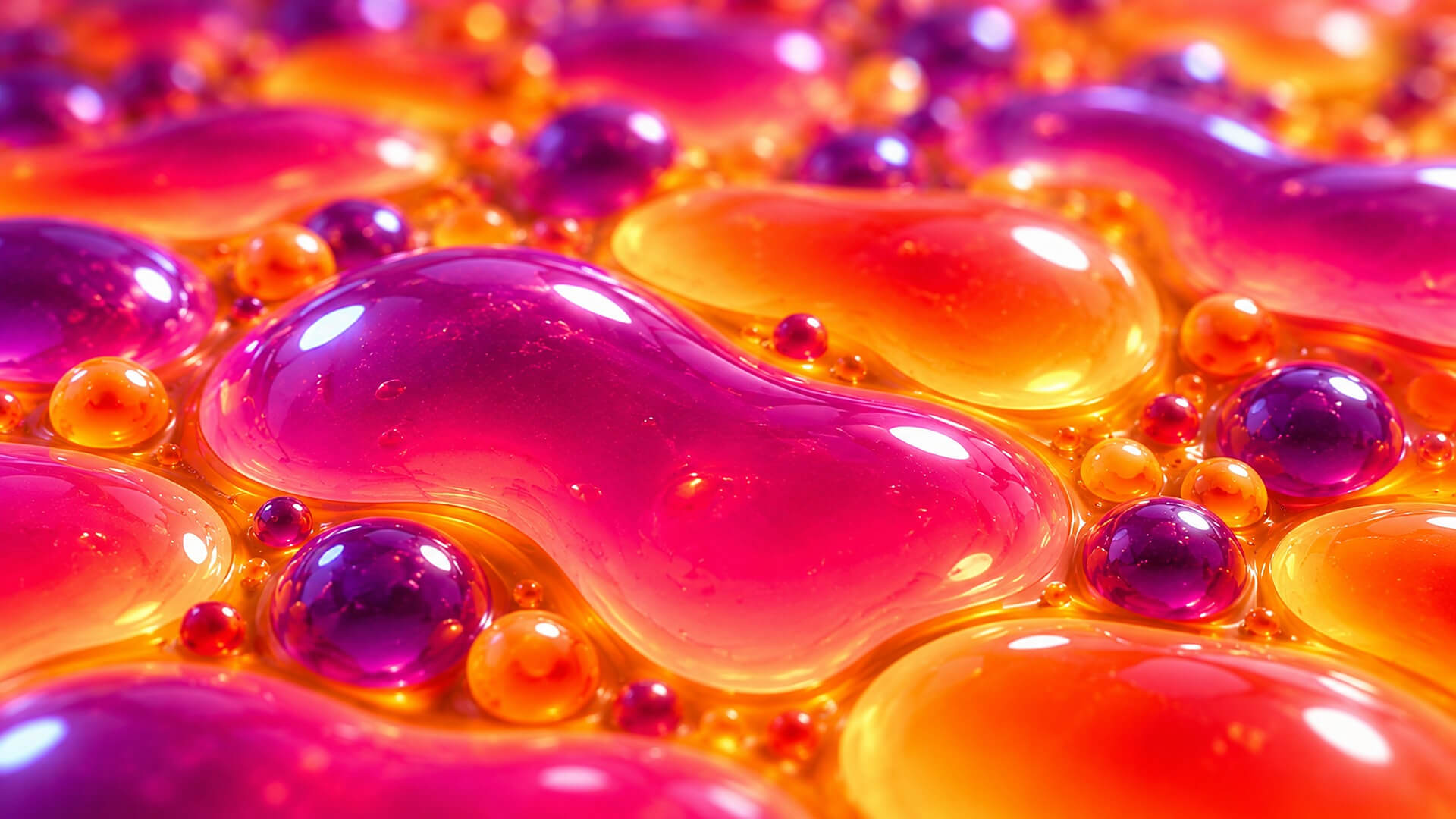 Lava Lamp Blobs - Free Stylised PBR Texture 3D Texture
