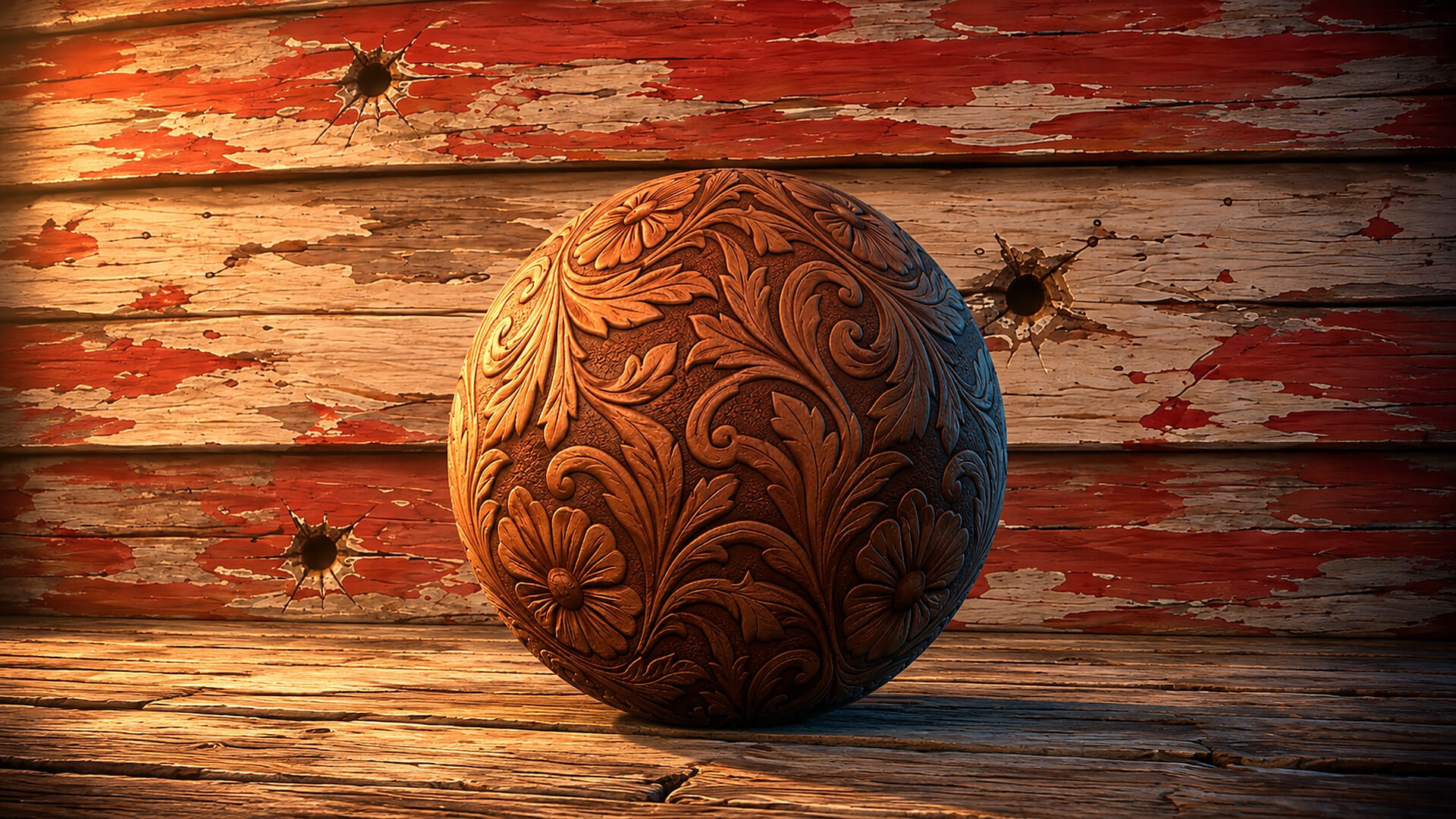 Wild West Frontier Town - 10 Stylised PBR Textures 3D Texture