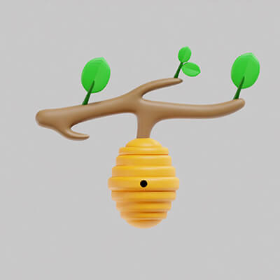Cartoon Beehive