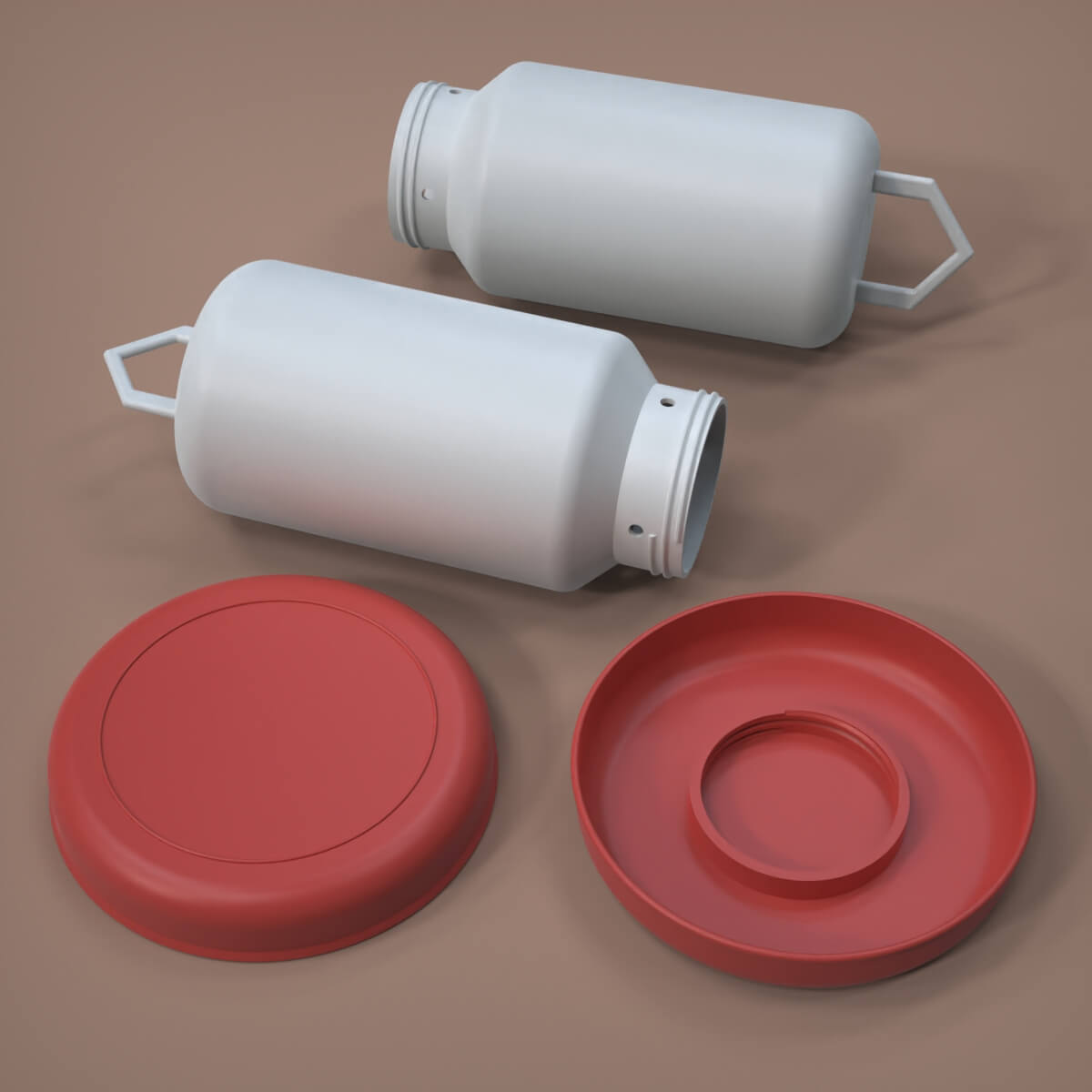 Automatic Bird Waterer 3D Model