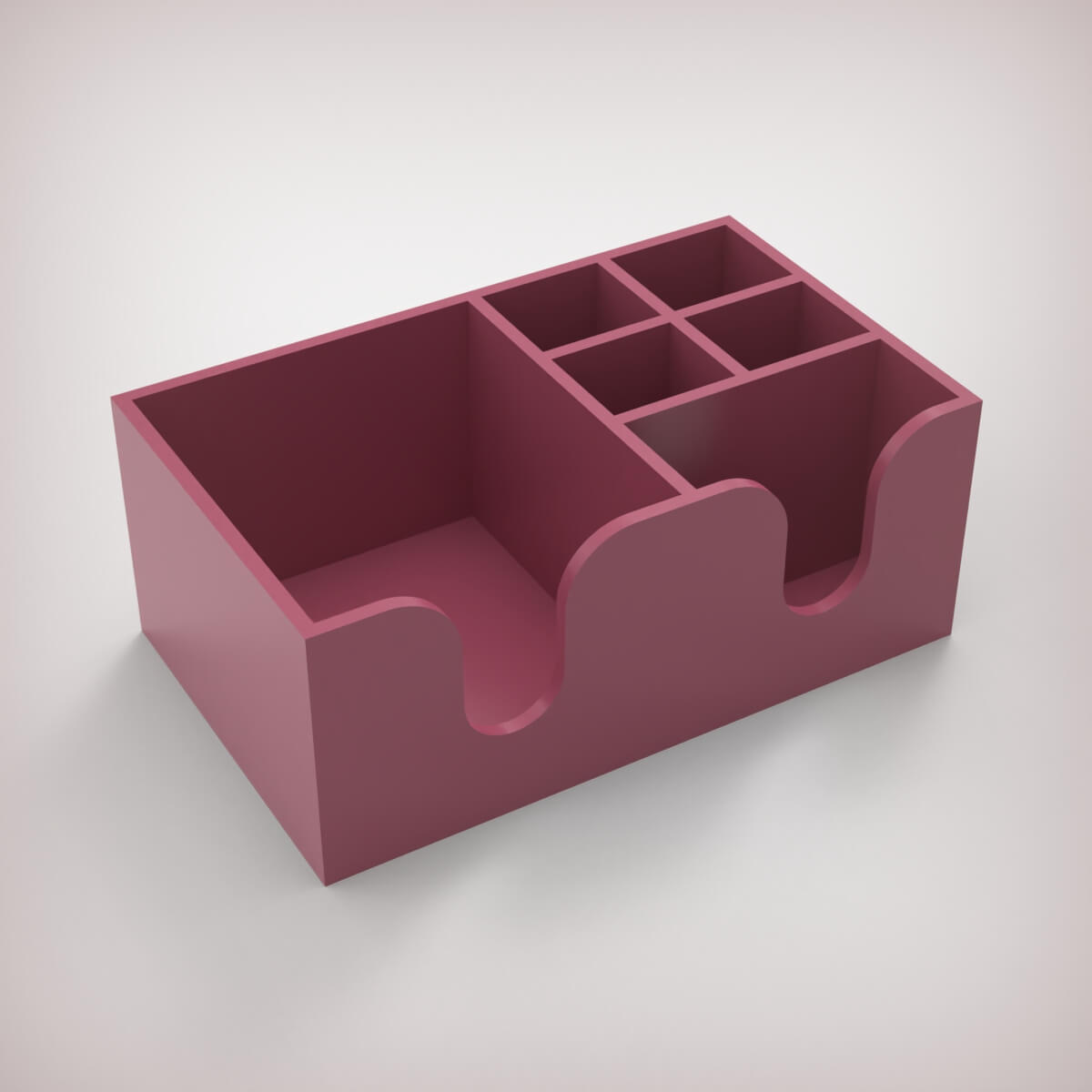 Holder for Cutlery and Napkin 3D Model