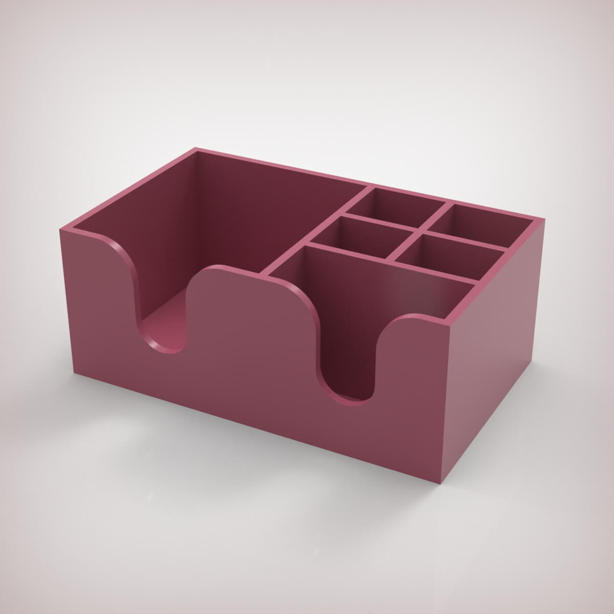 Holder for Cutlery and Napkin 3D Model