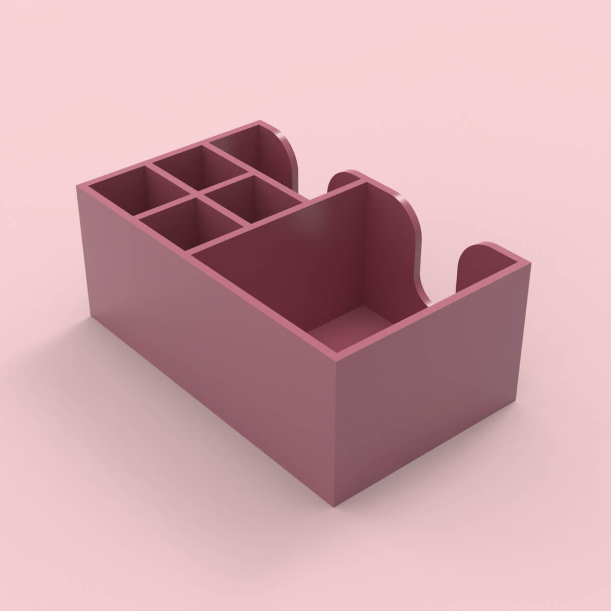 Holder for Cutlery and Napkin 3D Model