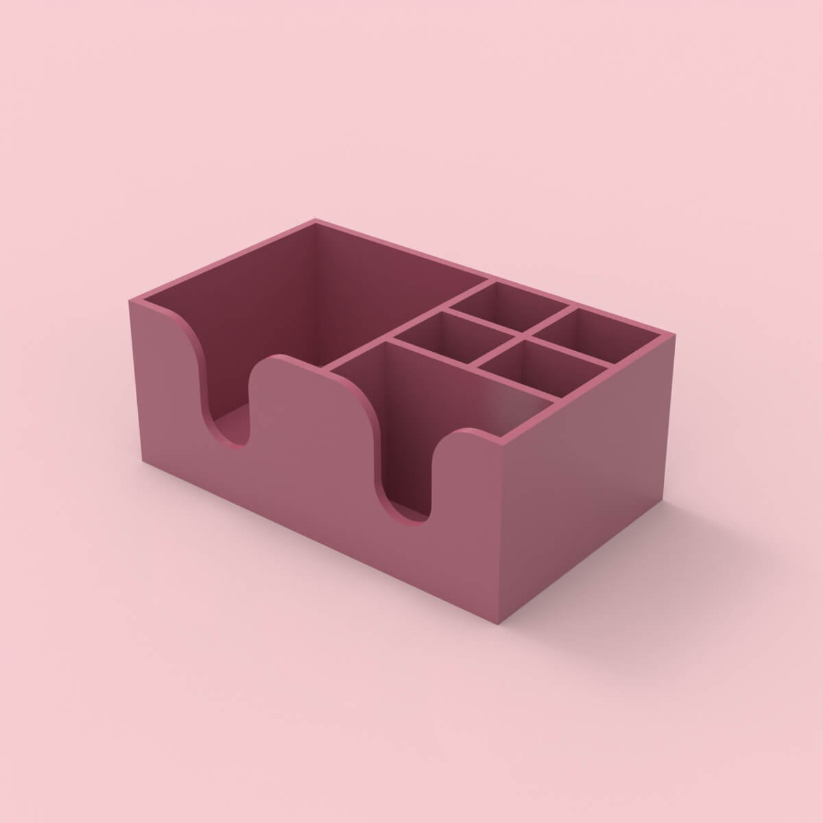 Holder for Cutlery and Napkin 3D Model