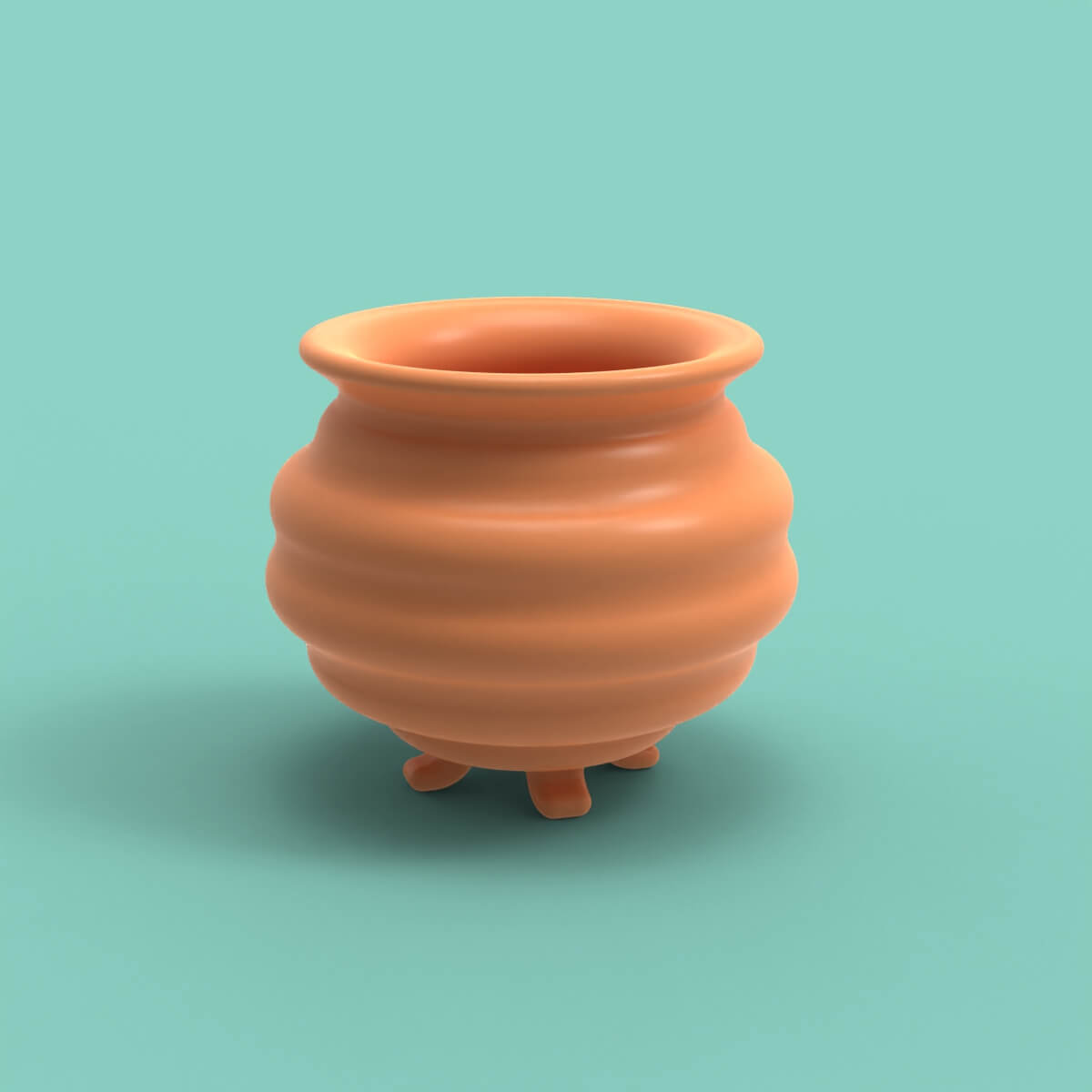 Printable Cup 3D Model