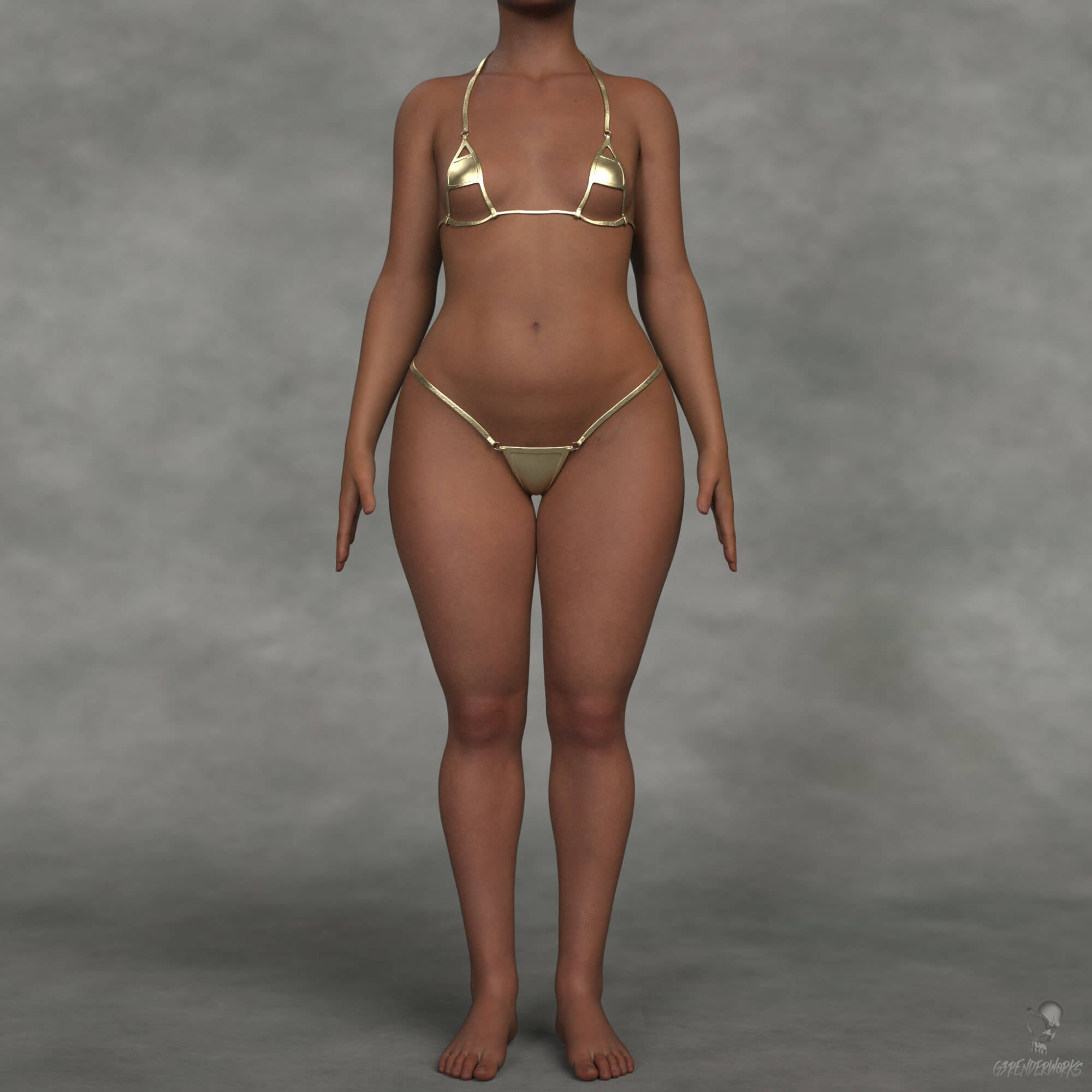 G3R Torta Body Shape for G8F Daz Content
