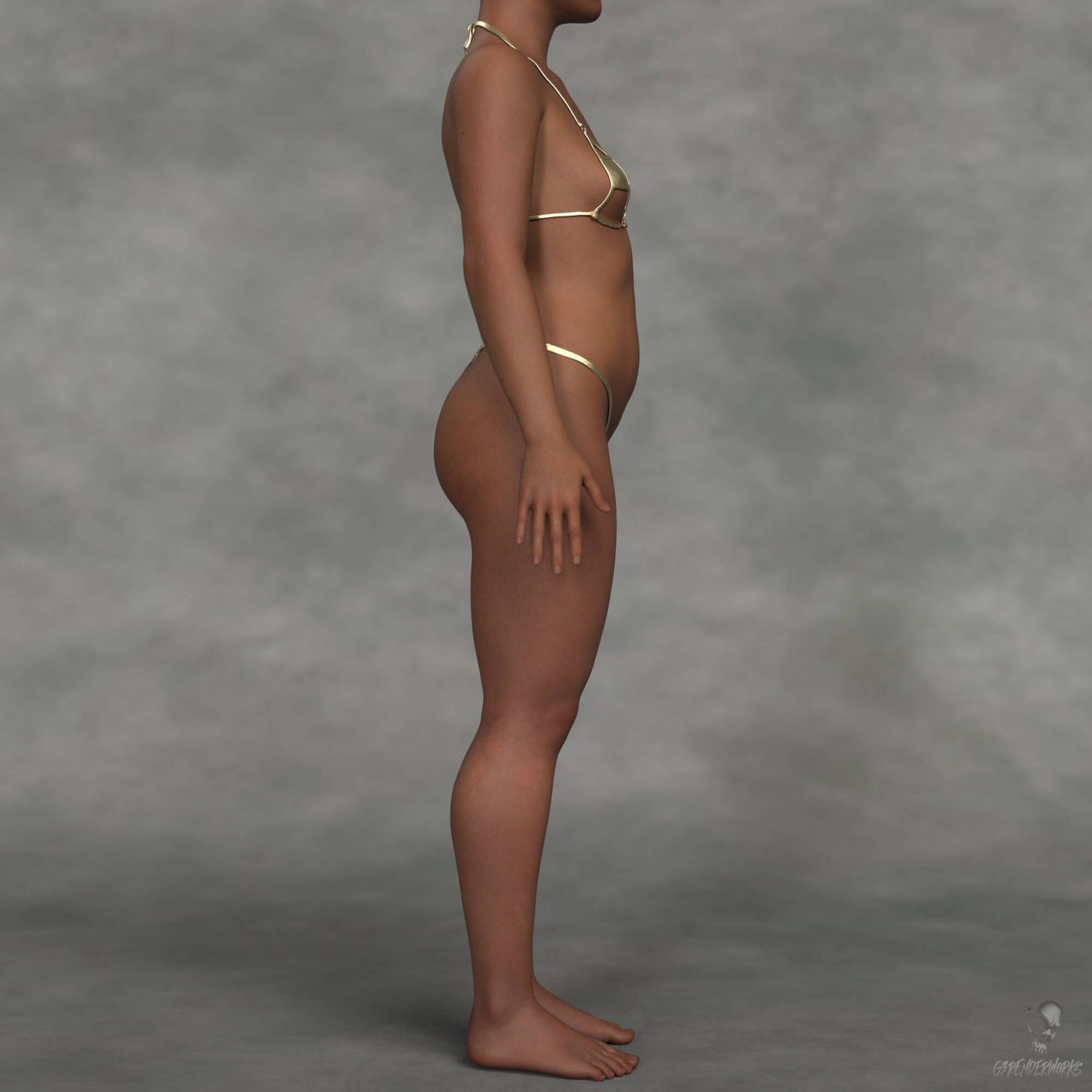 G3R Torta Body Shape for G8F Daz Content