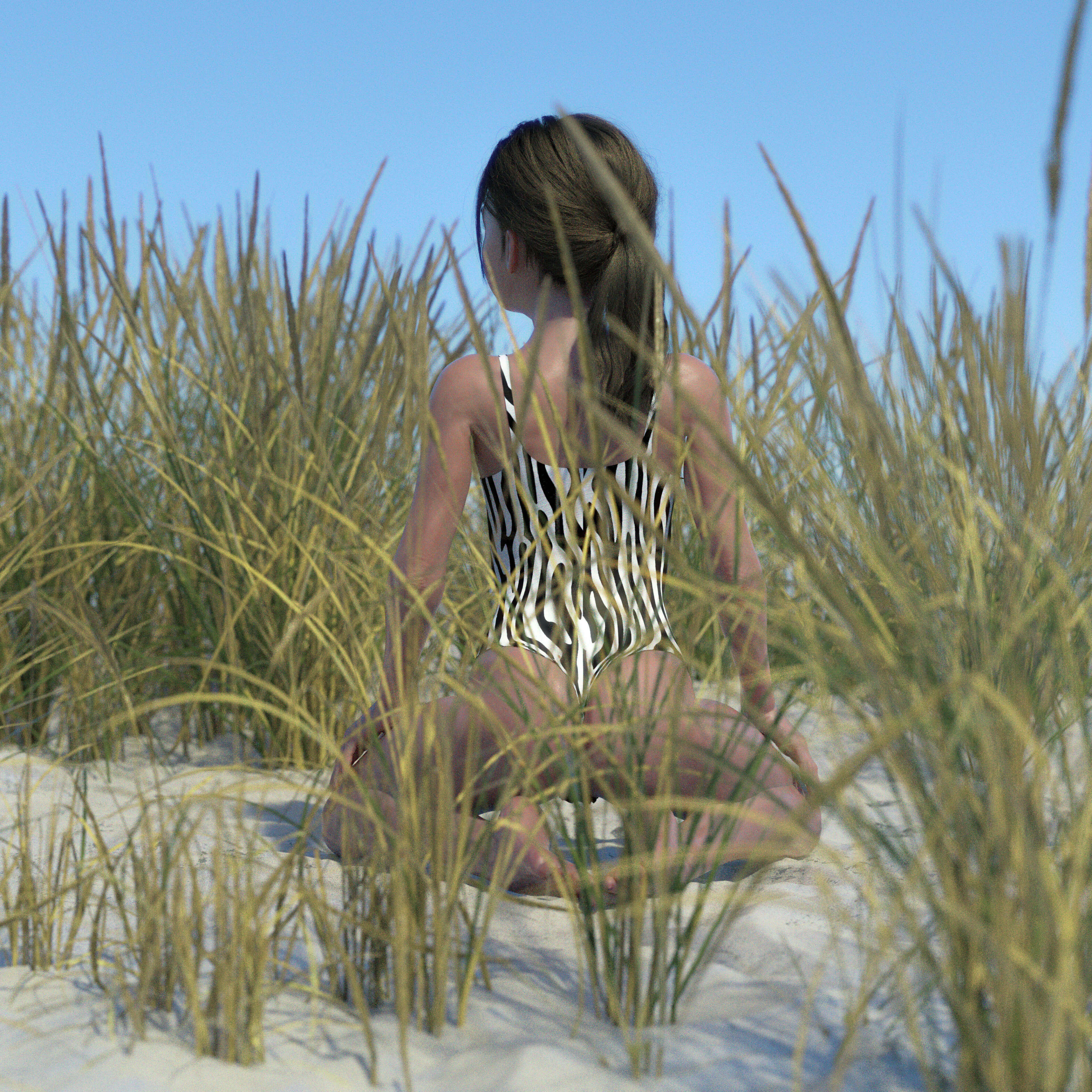 Camouflage 3D Render, Digital Artwork by gagorderRH