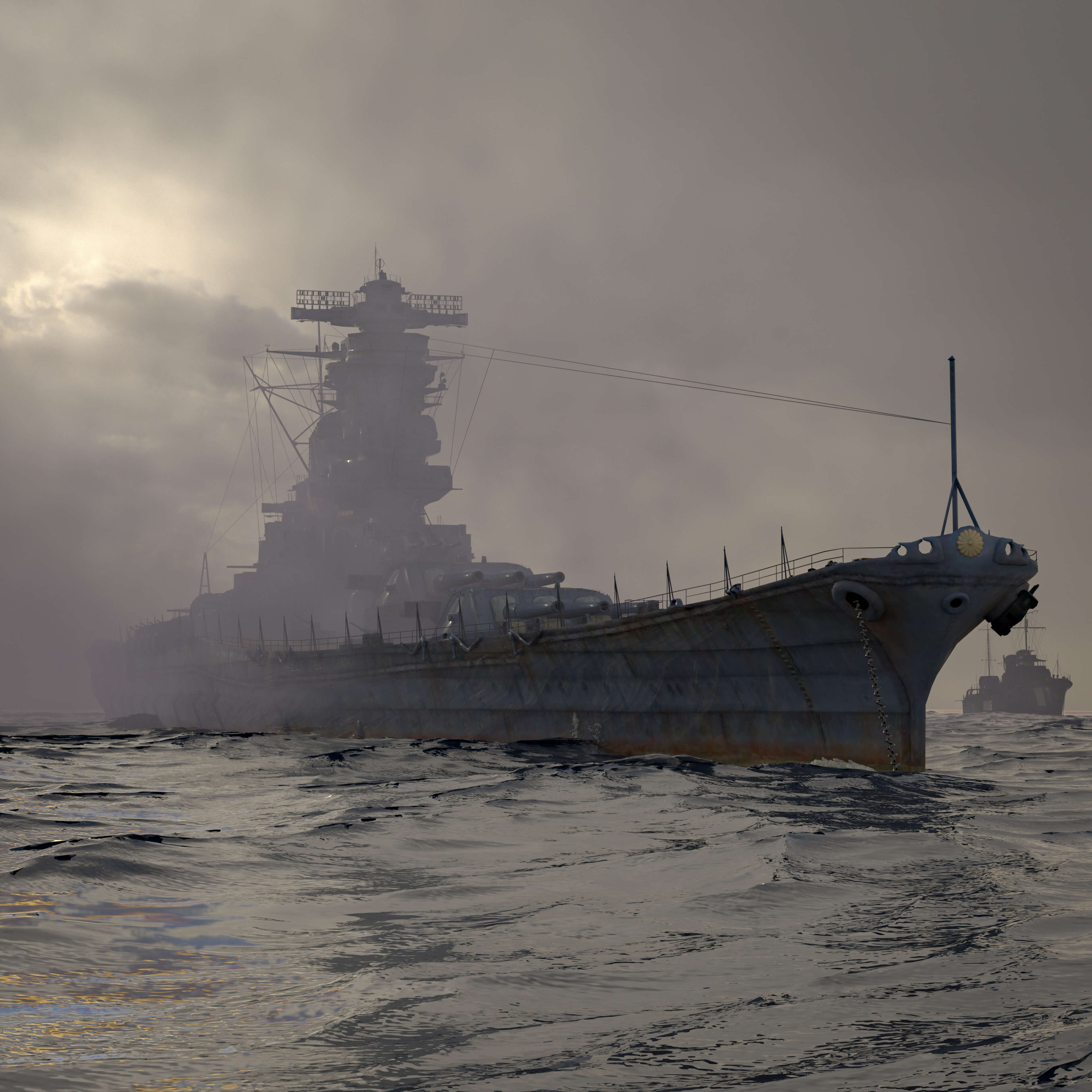 Yamato 3D Render, Digital Artwork by gagorderRH