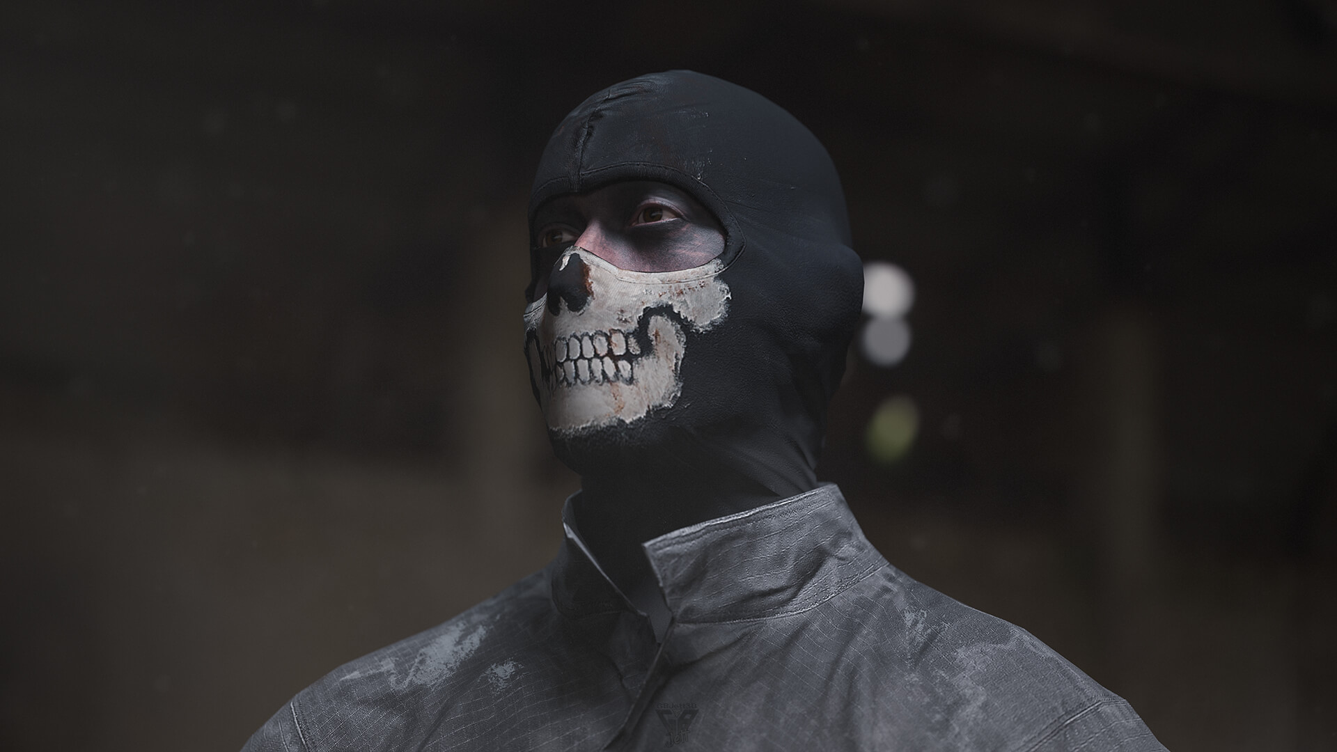 Alone 3D Render, Digital Artwork by gbjett3d