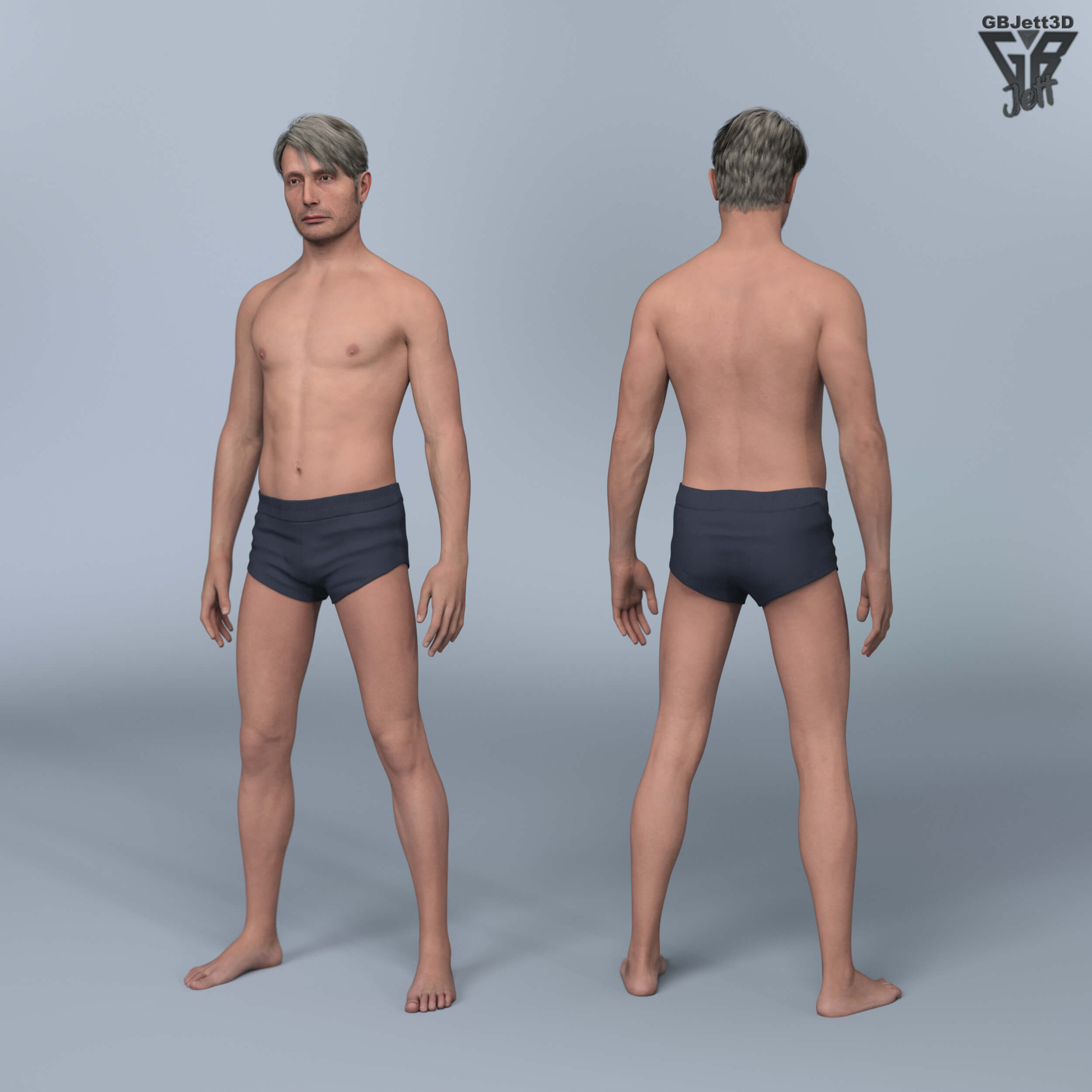 GBJ Arch for Genesis 8/8.1 Male Daz Content