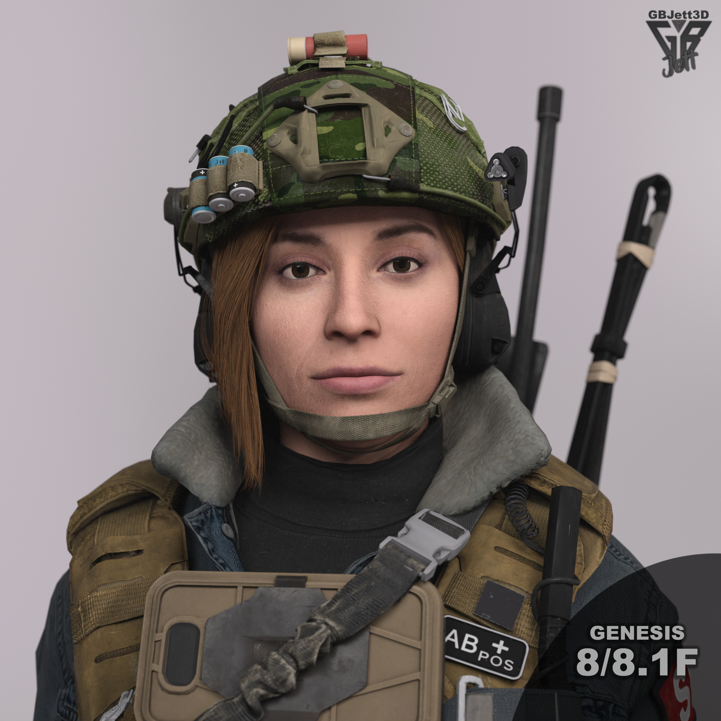 GBJ Dallie for Genesis 8/8.1 Female Daz Content