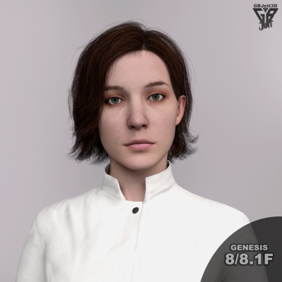 GBJ Lena for Genesis 8/8.1 Female