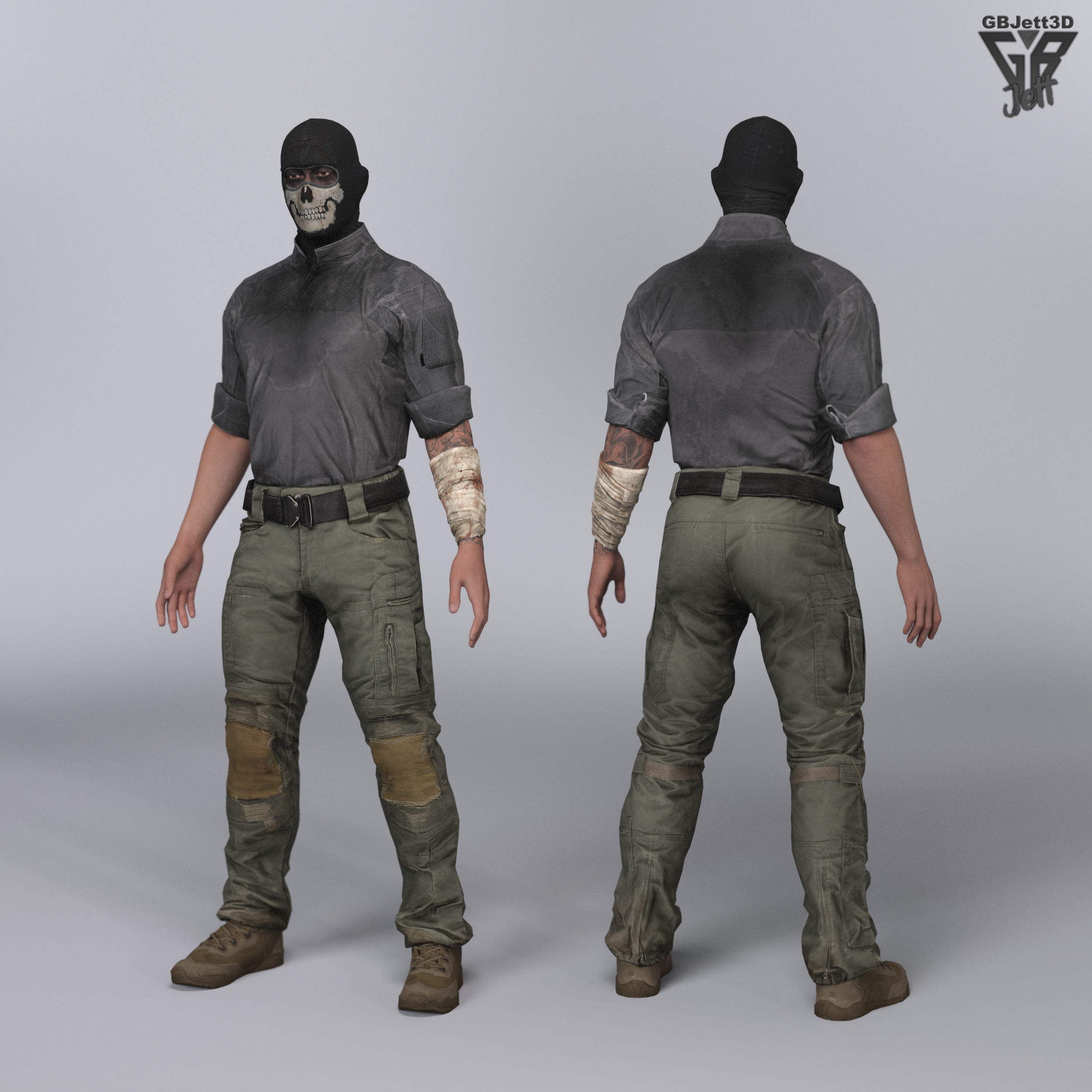 GBJ Specter for Genesis 9 Daz Content