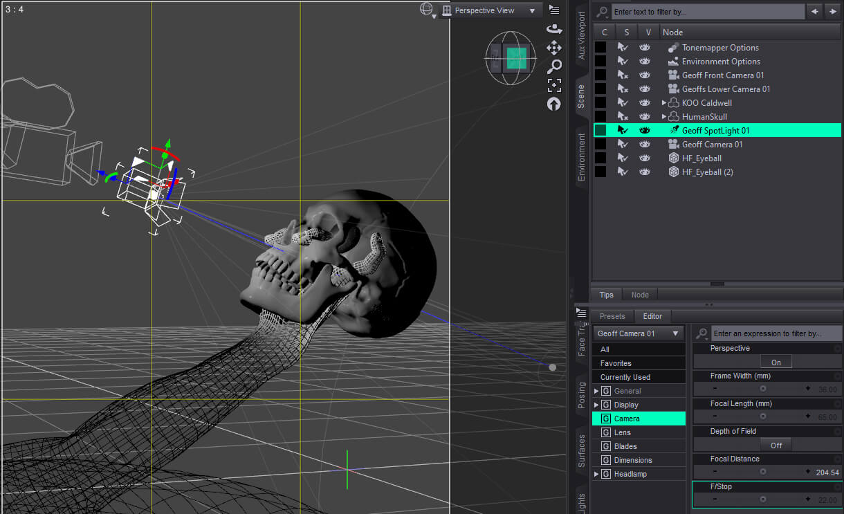 Alas Poor Yorick 3D Render, Digital Artwork by GeeMac